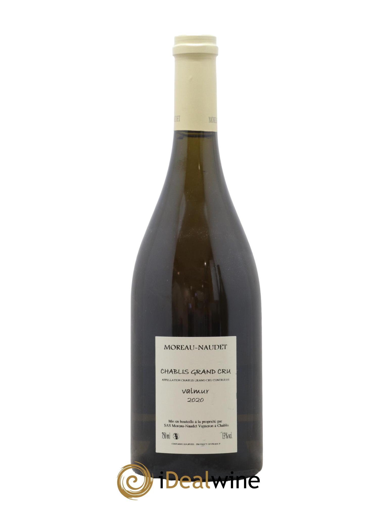 Chablis Grand Cru Valmur Moreau-Naudet 2020 - Lot de 1 bouteille - 1