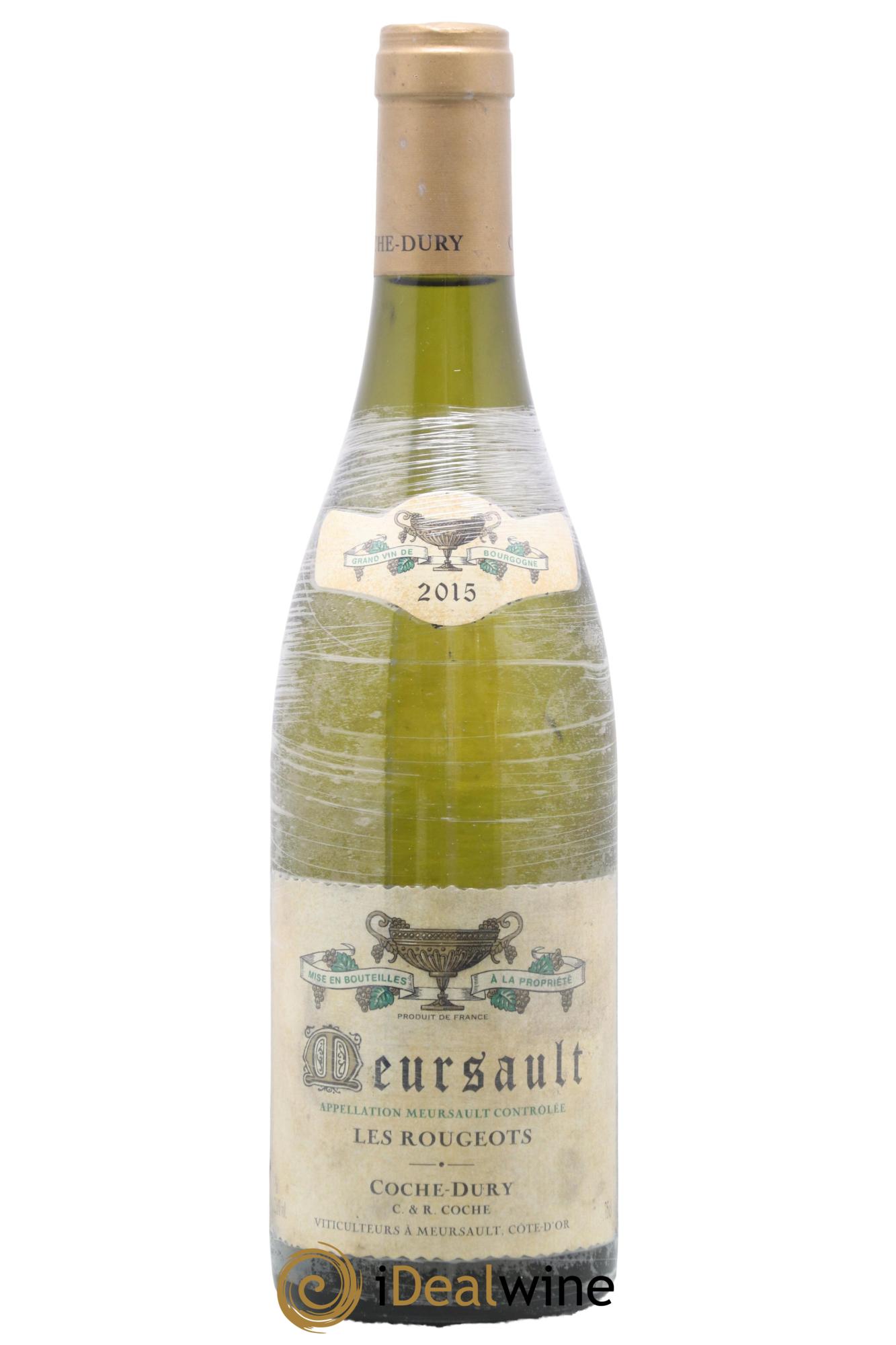 Meursault Les Rougeots Coche Dury (Domaine) 2015 - Lot de 1 bouteille - 0