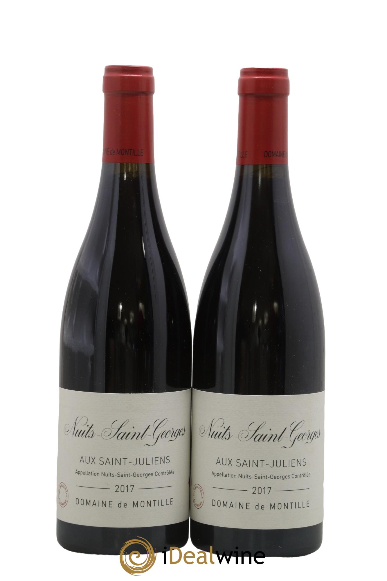 Nuits-Saint-Georges Aux Saints-Juliens De Montille (Domaine) 2017 - Lot of 2 bottles - 0
