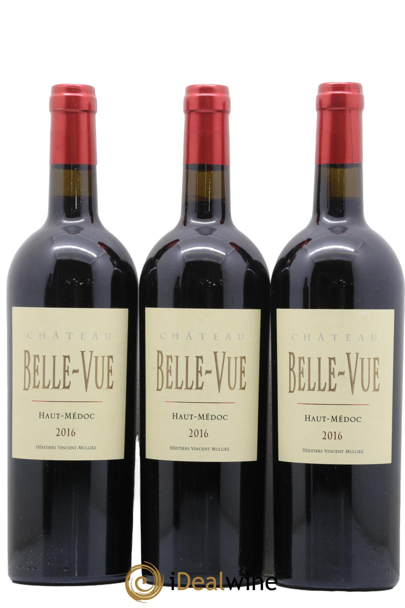 Château Belle-Vue 2016 - Lot de 3 bouteilles - 0