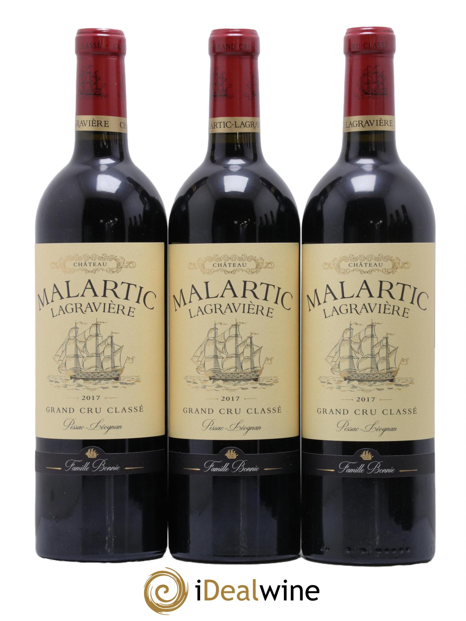 Château Malartic-Lagravière Cru Classé de Graves 2017 - Lot de 6 bouteilles - 2
