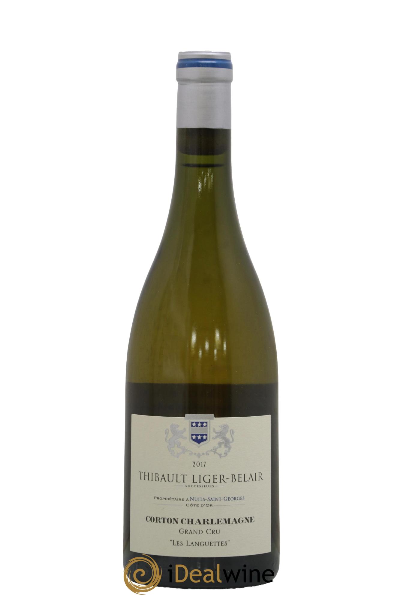 Corton Charlemagne Grand Cru Les Languettes Thibault Liger-Belair Successeurs 2017 - Posten von 1 Flasche - 0