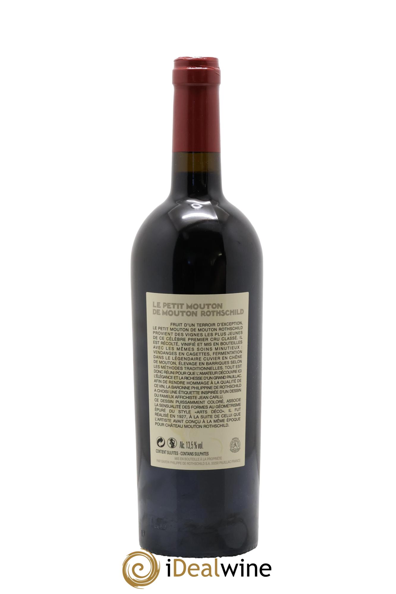 Petit Mouton Second Vin 2015 - Lot de 1 bouteille - 1