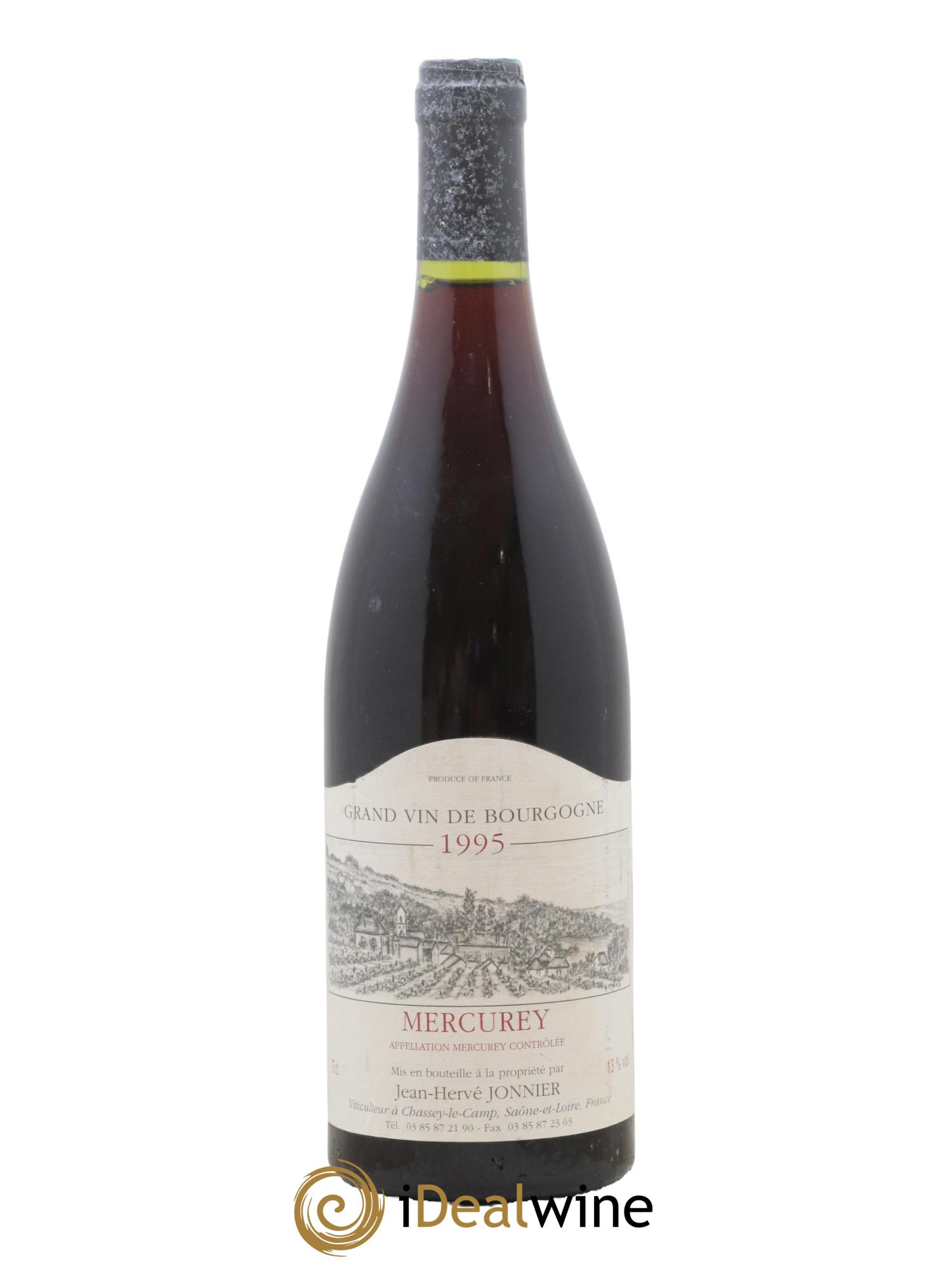 Mercurey Domaine Jonnier 1995 - Lot de 1 bouteille - 0