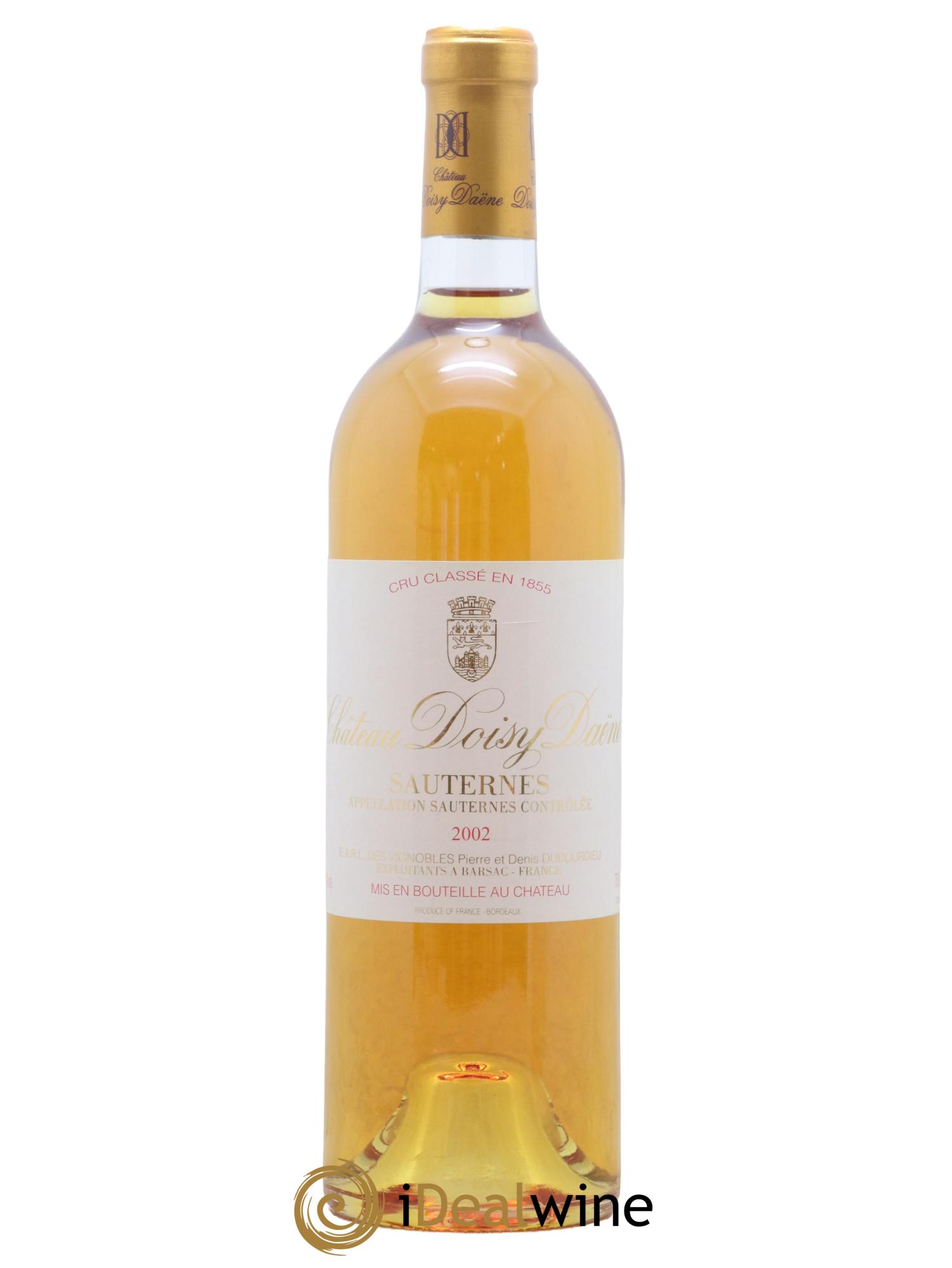 Château Doisy Daëne 2ème Grand Cru Classé 2002 - Lotto di 1 bottiglia - 0