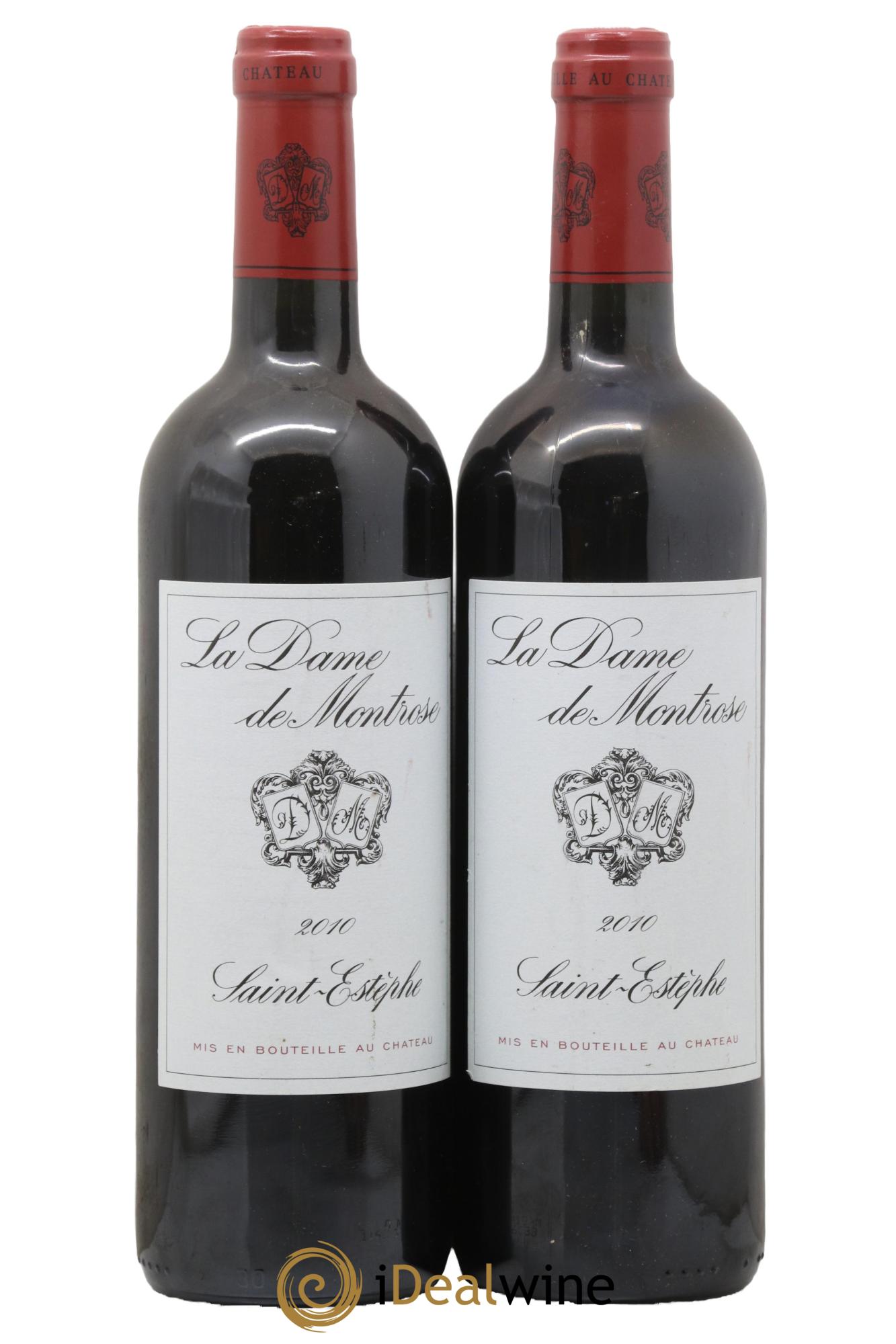 La Dame de Montrose Second Vin 2010 - Posten von 2 Flaschen - 0