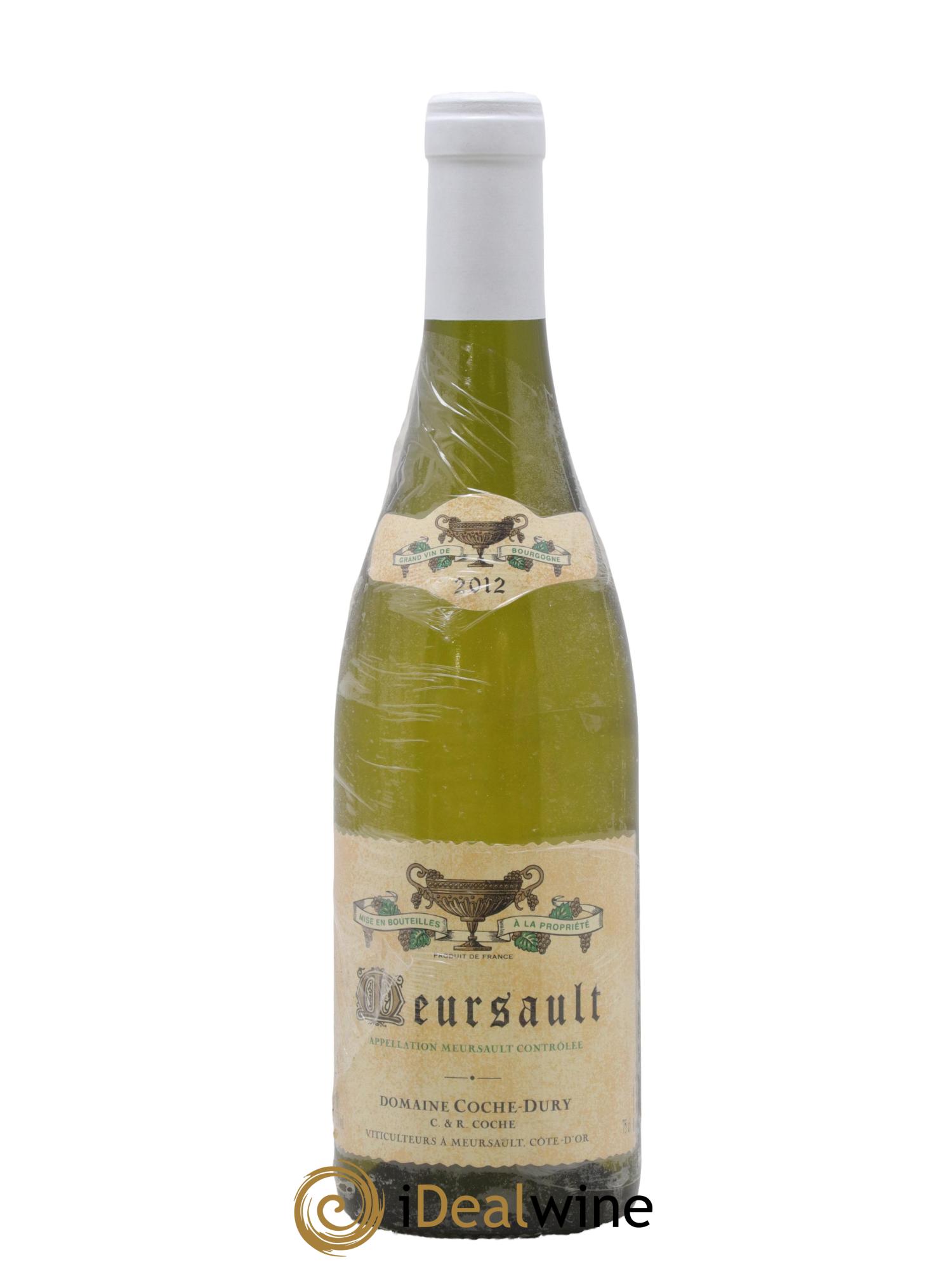 Meursault Coche Dury (Domaine) 2012 - Lot de 1 bouteille - 0