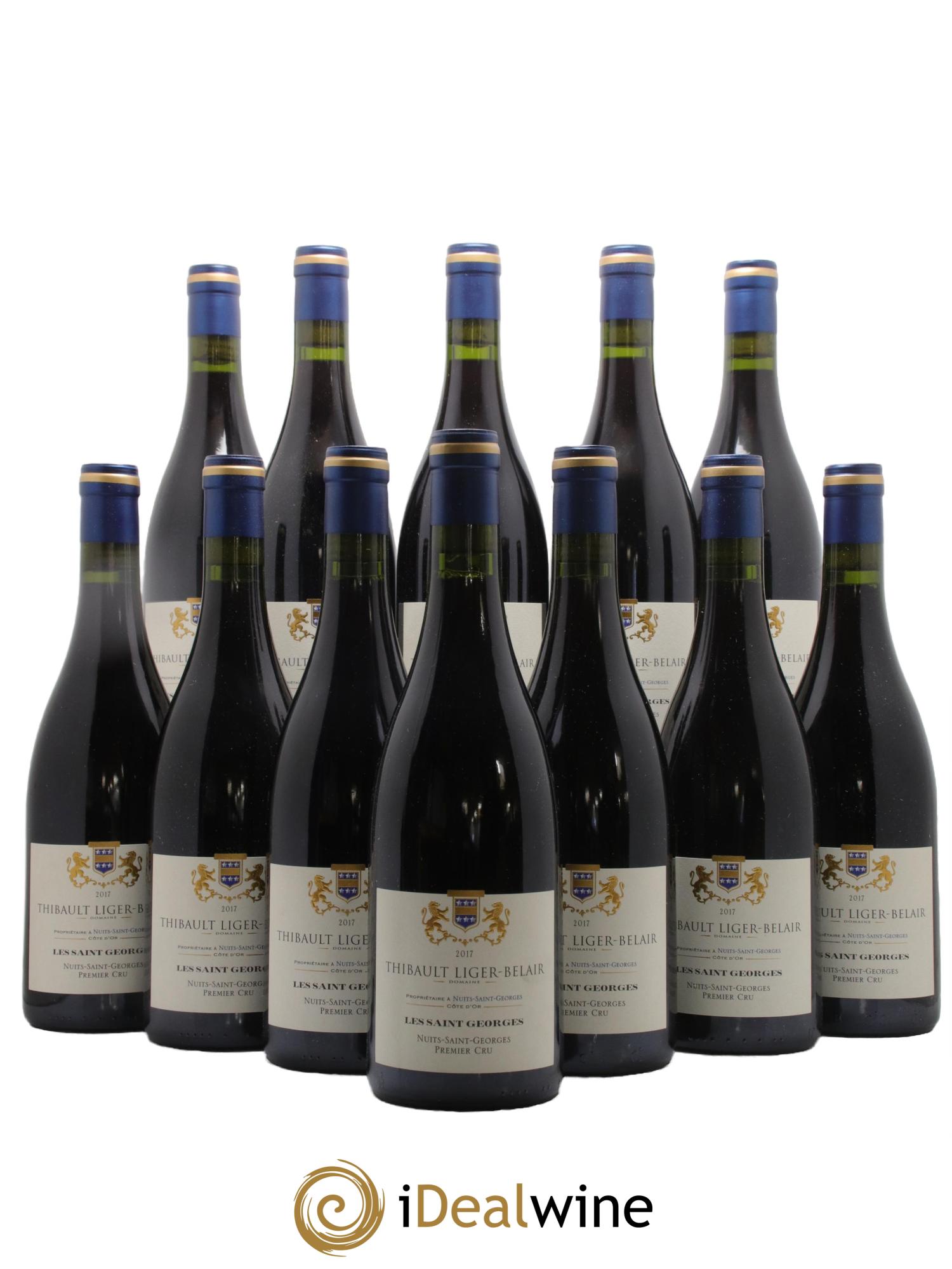 Nuits-Saint-Georges 1er Cru Les Saint-Georges Thibault Liger-Belair 2017 - Lot de 12 bouteilles - 0
