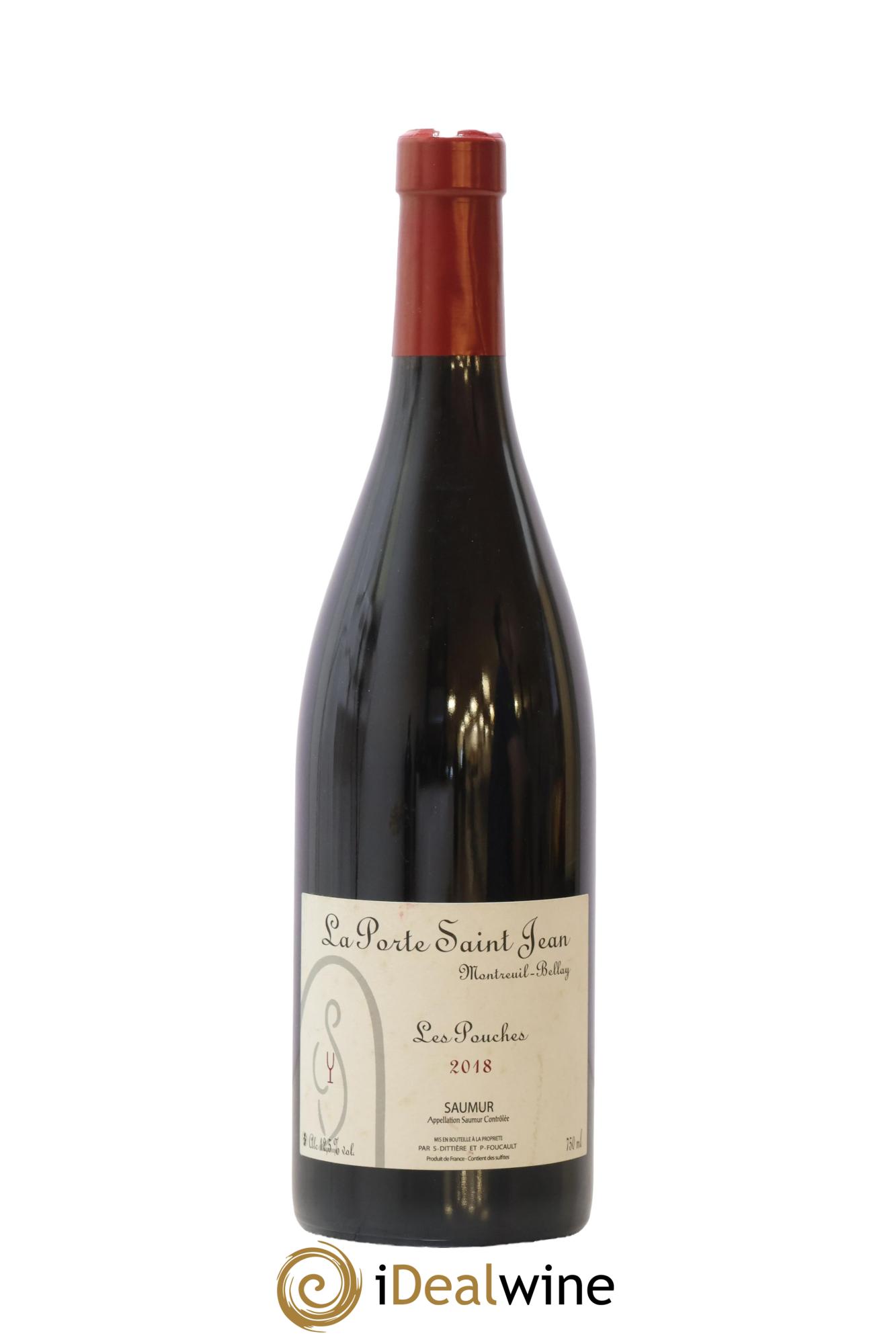 Saumur Les Pouches La Porte Saint Jean 2018 - Lot de 1 bouteille - 0