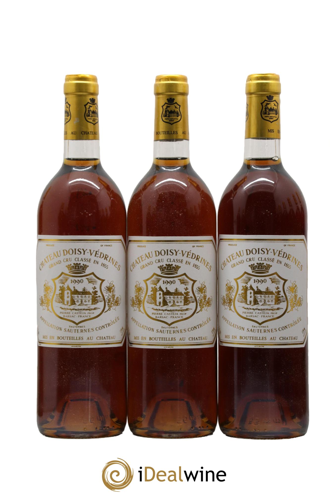 Château Doisy-Védrines 2ème Grand Cru Classé 1990 - Lotto di 12 bottiglie - 4