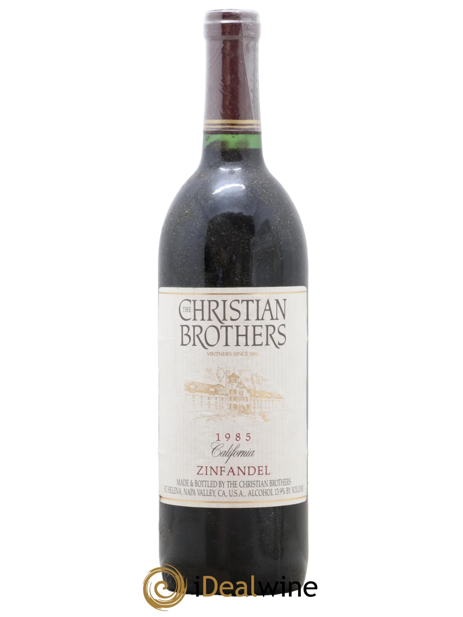USA Zinfandel The Christian Brothers 1985 - Lot de 1 bouteille - 0