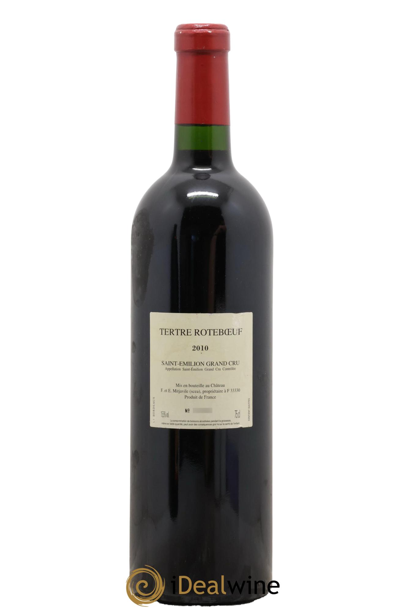 Château Tertre Roteboeuf 2010 - Posten von 1 Flasche - 1