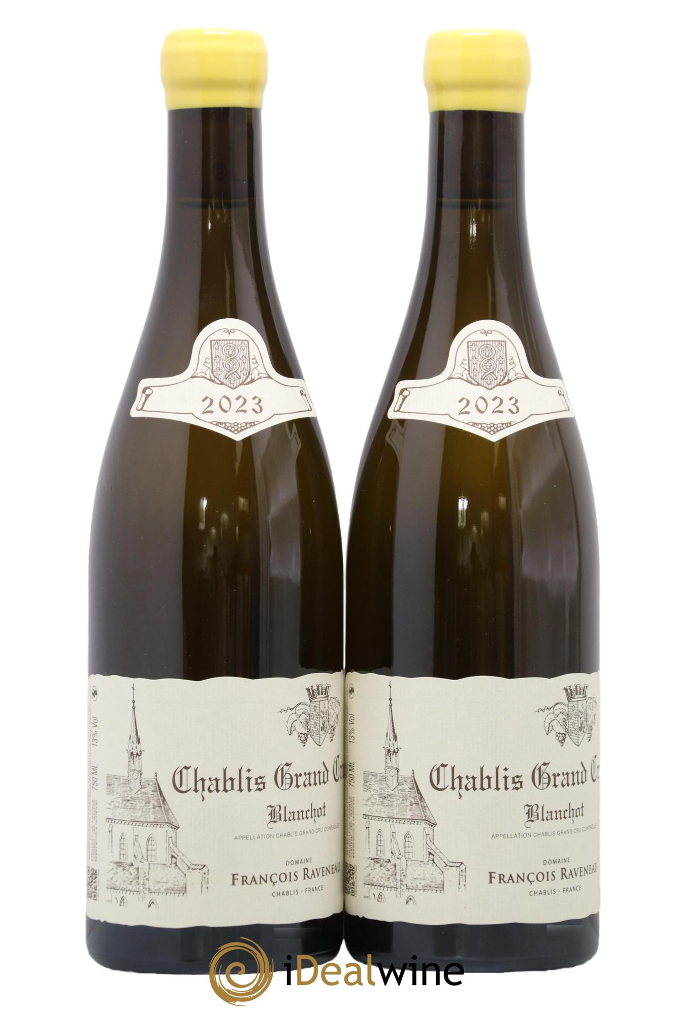 Chablis Grand Cru Blanchot Raveneau (Domaine) 2023 - Posten von 2 Flaschen - 0