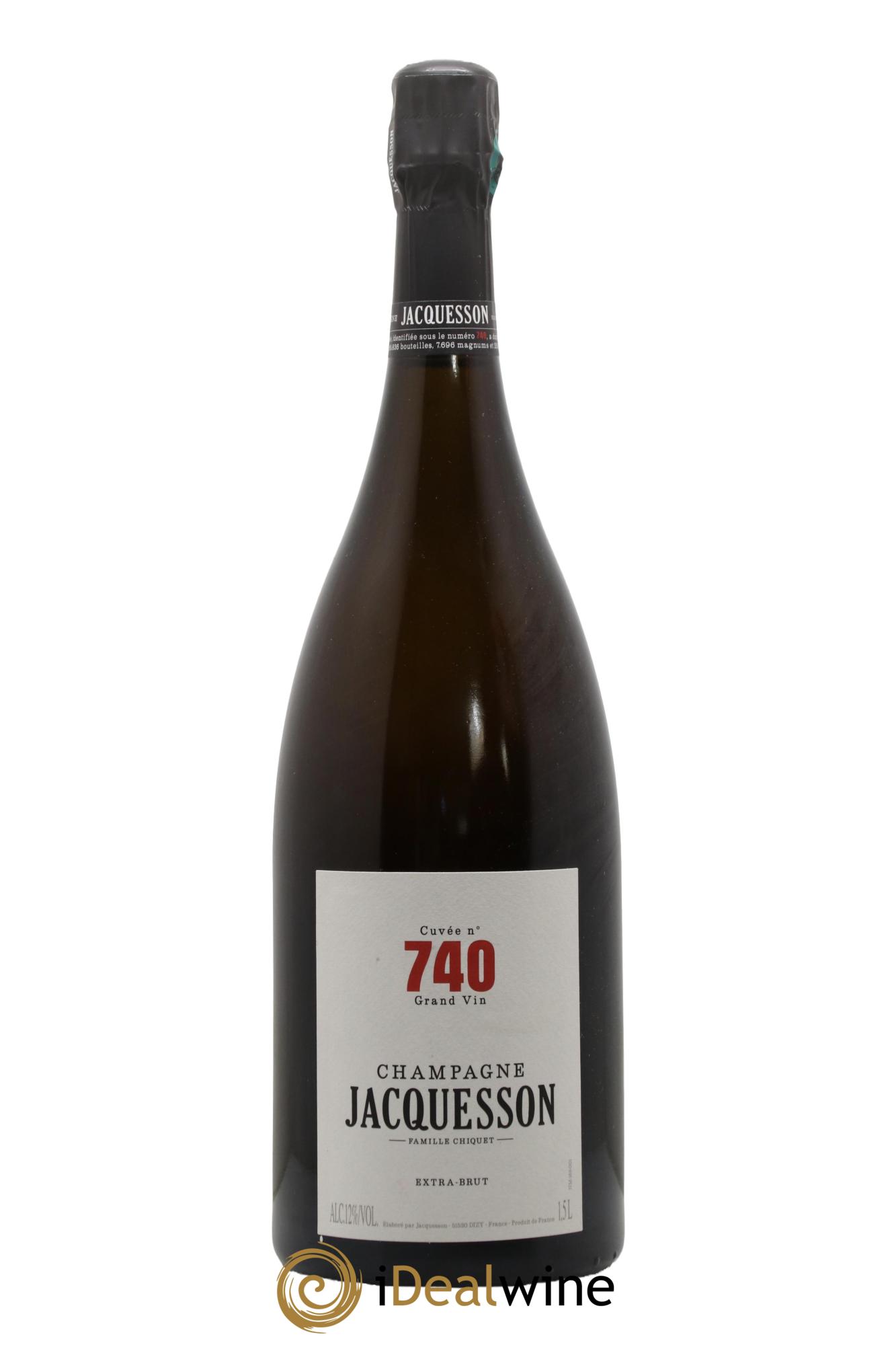 Cuvée 740 Extra-Brut Jacquesson - Lotto di 1 magnum - 0