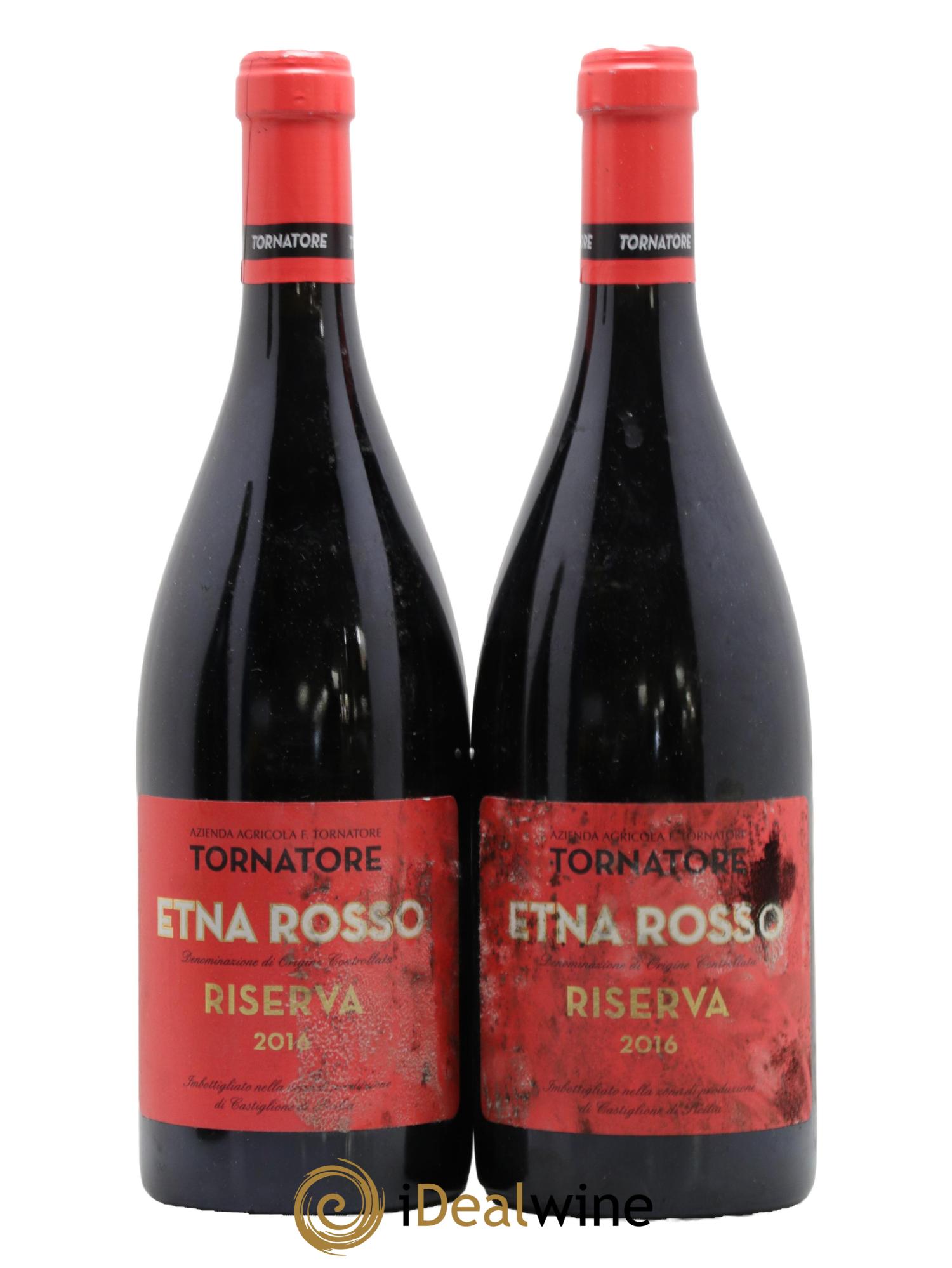 Italie Etna Rosso DOC Riserva Tornatore 2016 - Lot de 2 bouteilles - 0