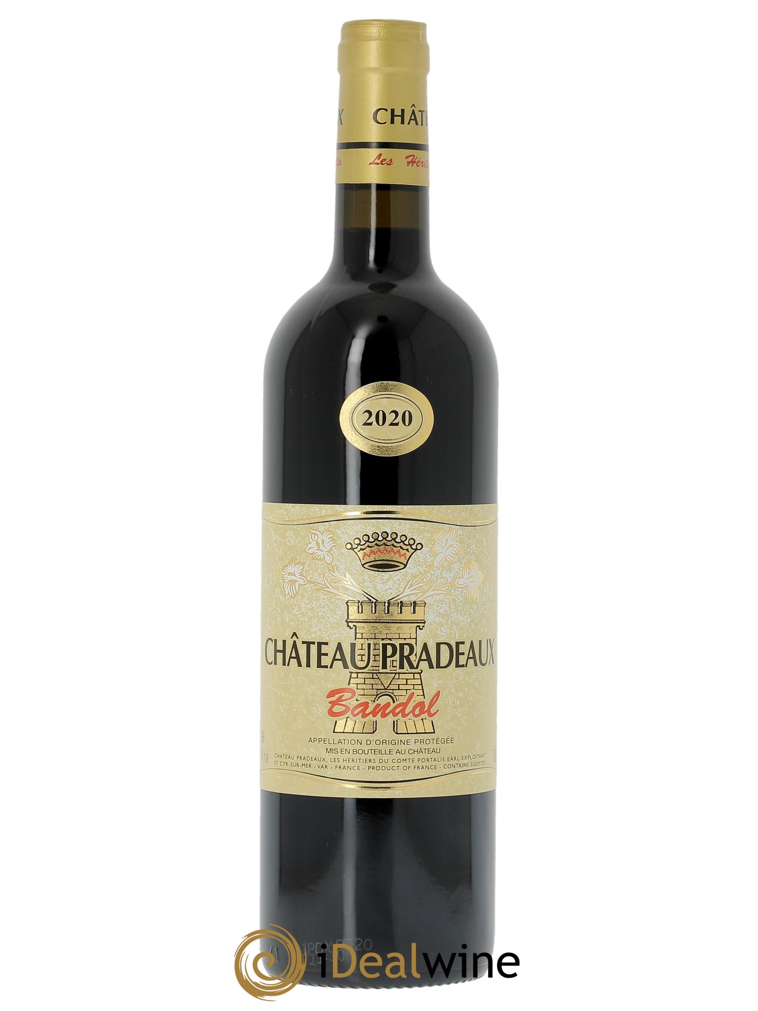 Bandol Château Pradeaux Famille Portalis  2020 - Posten von 1 Flasche - 0