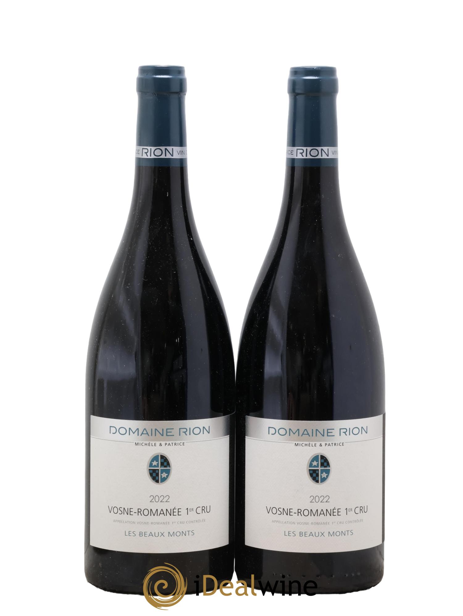 Vosne-Romanée 1er Cru Les Beaux Monts Michèle & Patrice Rion 2022 - Lot de 2 bouteilles - 0