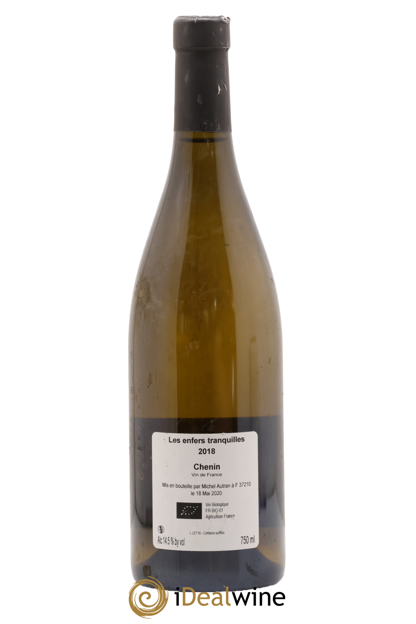 Vin de France Les Enfers Tranquilles Michel Autran 2018 - Lot of 1 bottle - 1
