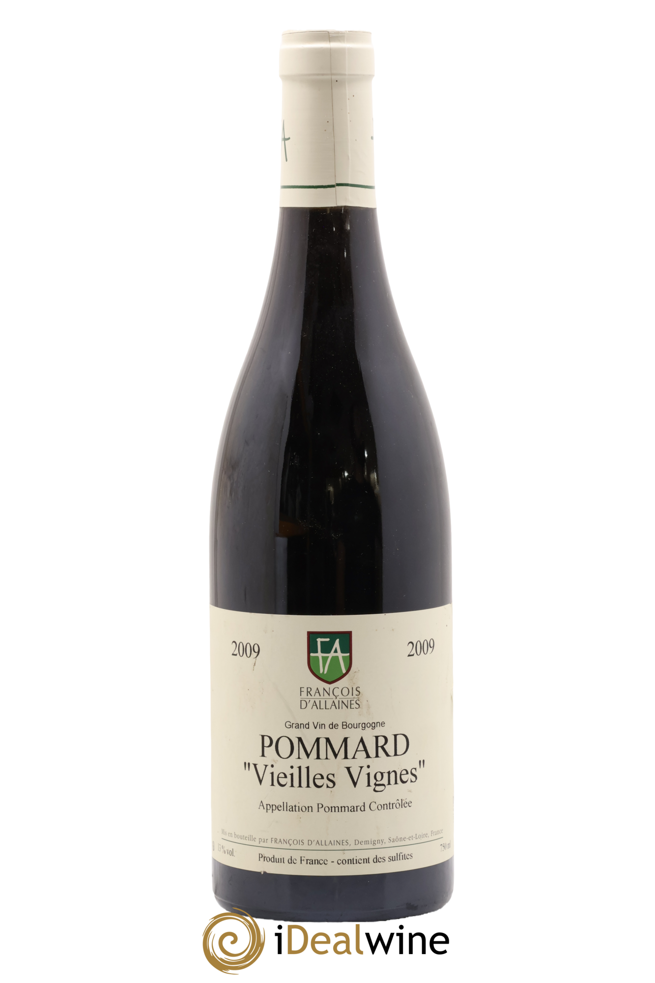 Pommard Vieilles Vignes Francois D'allaines 2009 - Lot de 1 bouteille - 0