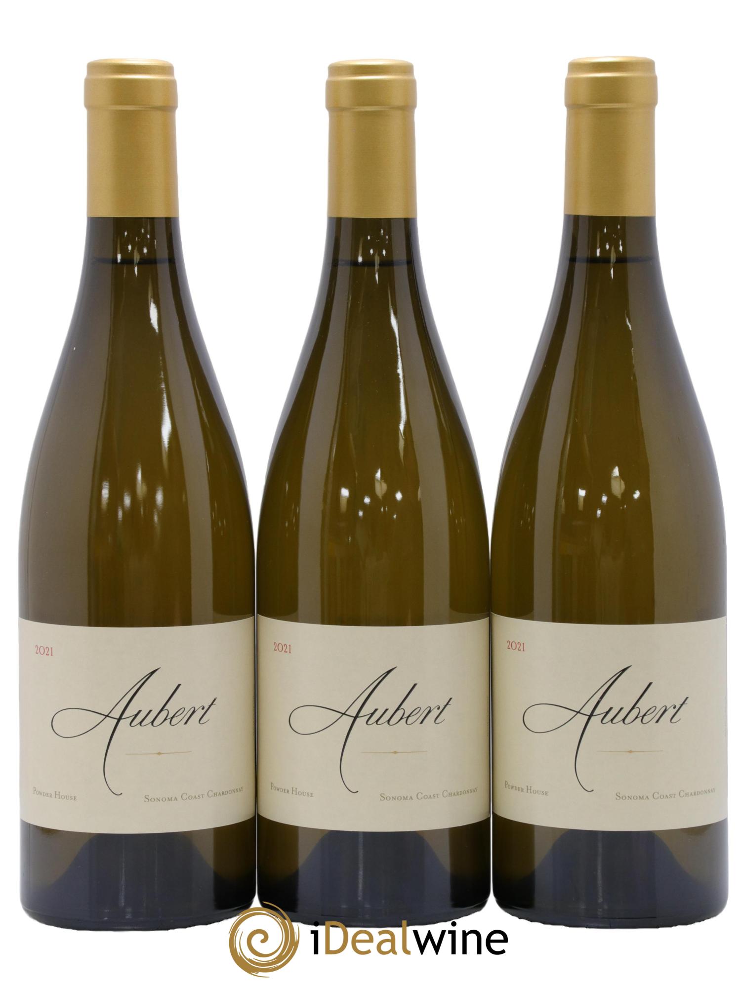 USA California Sonoma Coast Powder House Aubert 2021 - Lot de 3 bouteilles - 0