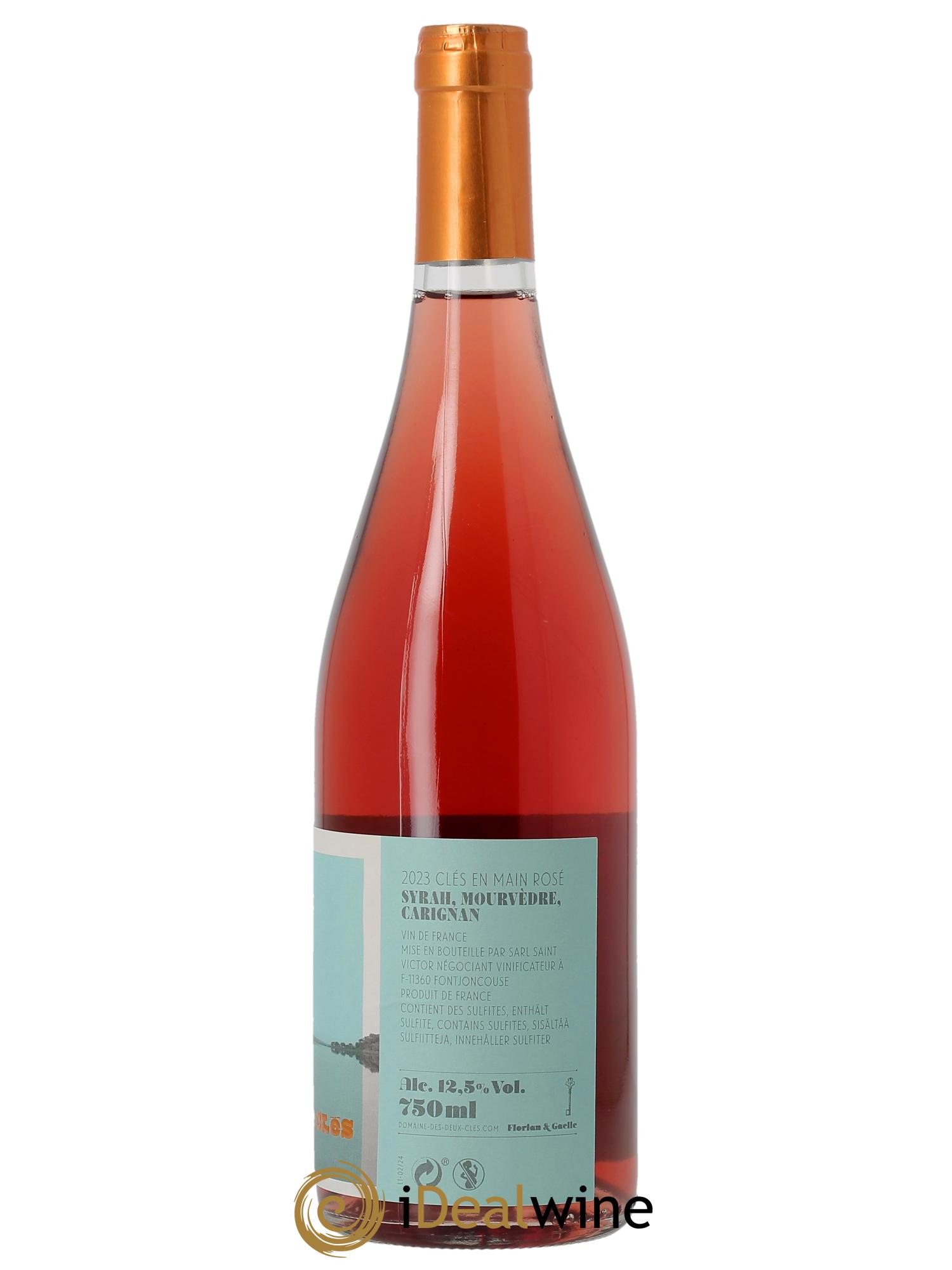 Vin de France Clés en Main Domaine des deux Clés 2023 - Lot of 1 bottle - 1