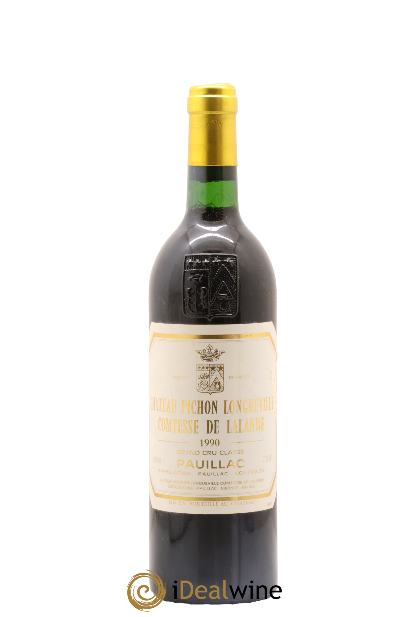 Château Pichon Longueville Comtesse de Lalande 2ème Grand Cru Classé 1990 - Lot de 1 bouteille - 0