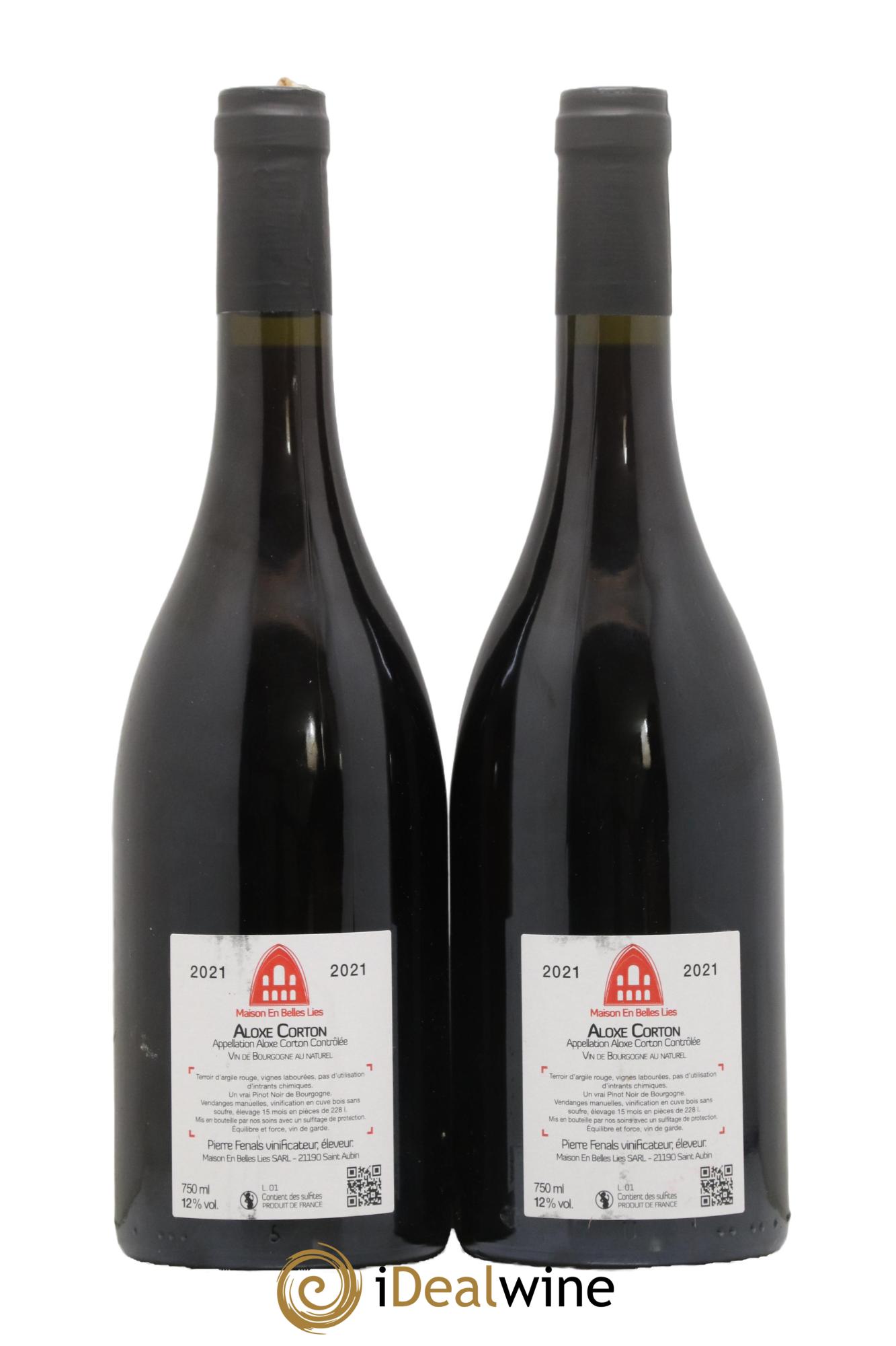 Aloxe-Corton Maison En Belles Lies  2021 - Lotto di 2 bottiglie - 1