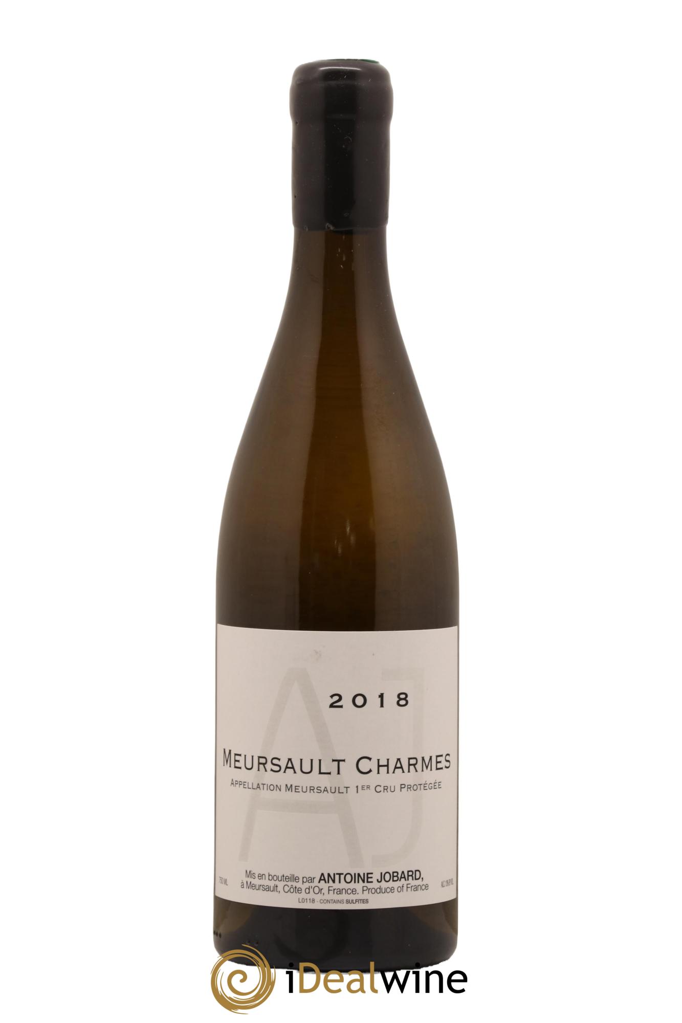 Meursault 1er Cru Charmes François et Antoine Jobard (Domaine) 2018 - Lot de 1 bouteille - 0