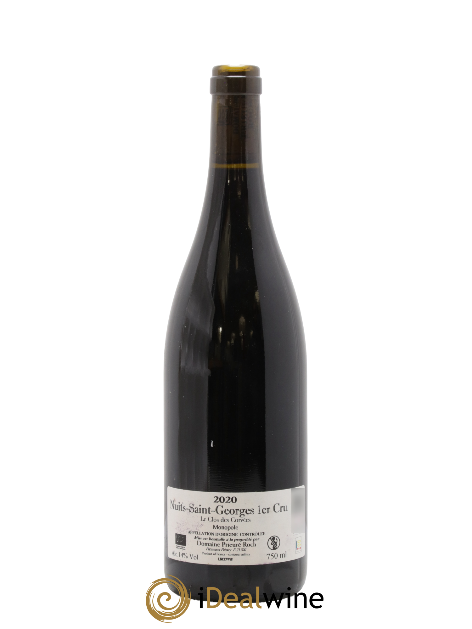 Nuits-Saint-Georges 1er Cru Le Clos des Corvées Vieilles Vignes Prieuré Roch 2020 - Lot of 1 bottle - 1