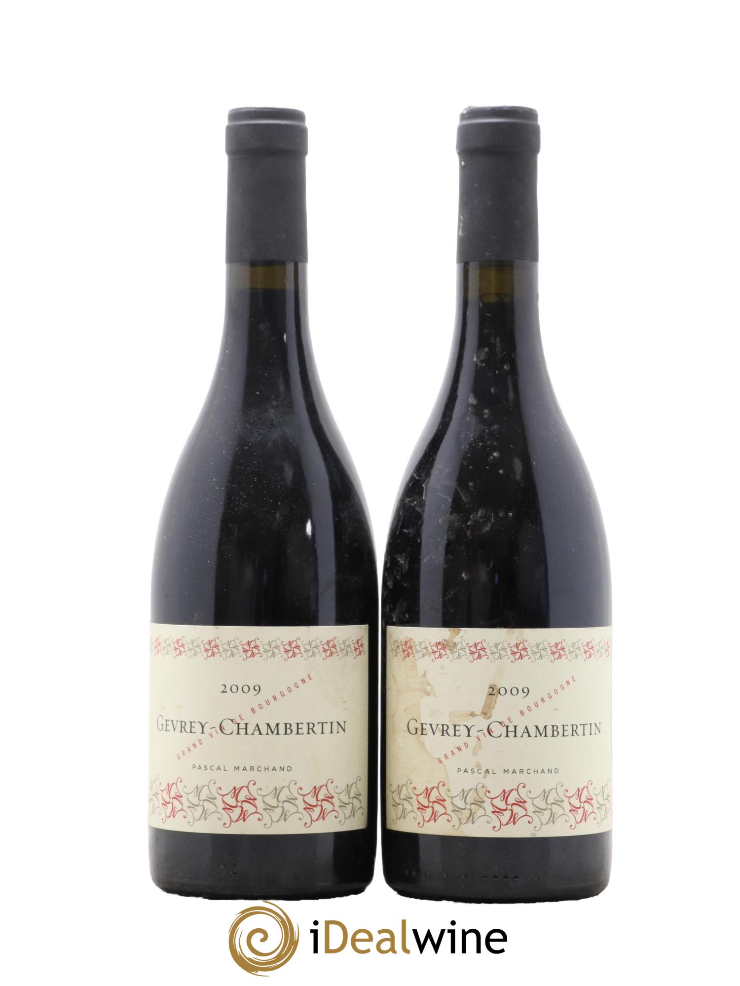 Gevrey-Chambertin Pascal Marchand 2009 - Posten von 2 Flaschen - 0