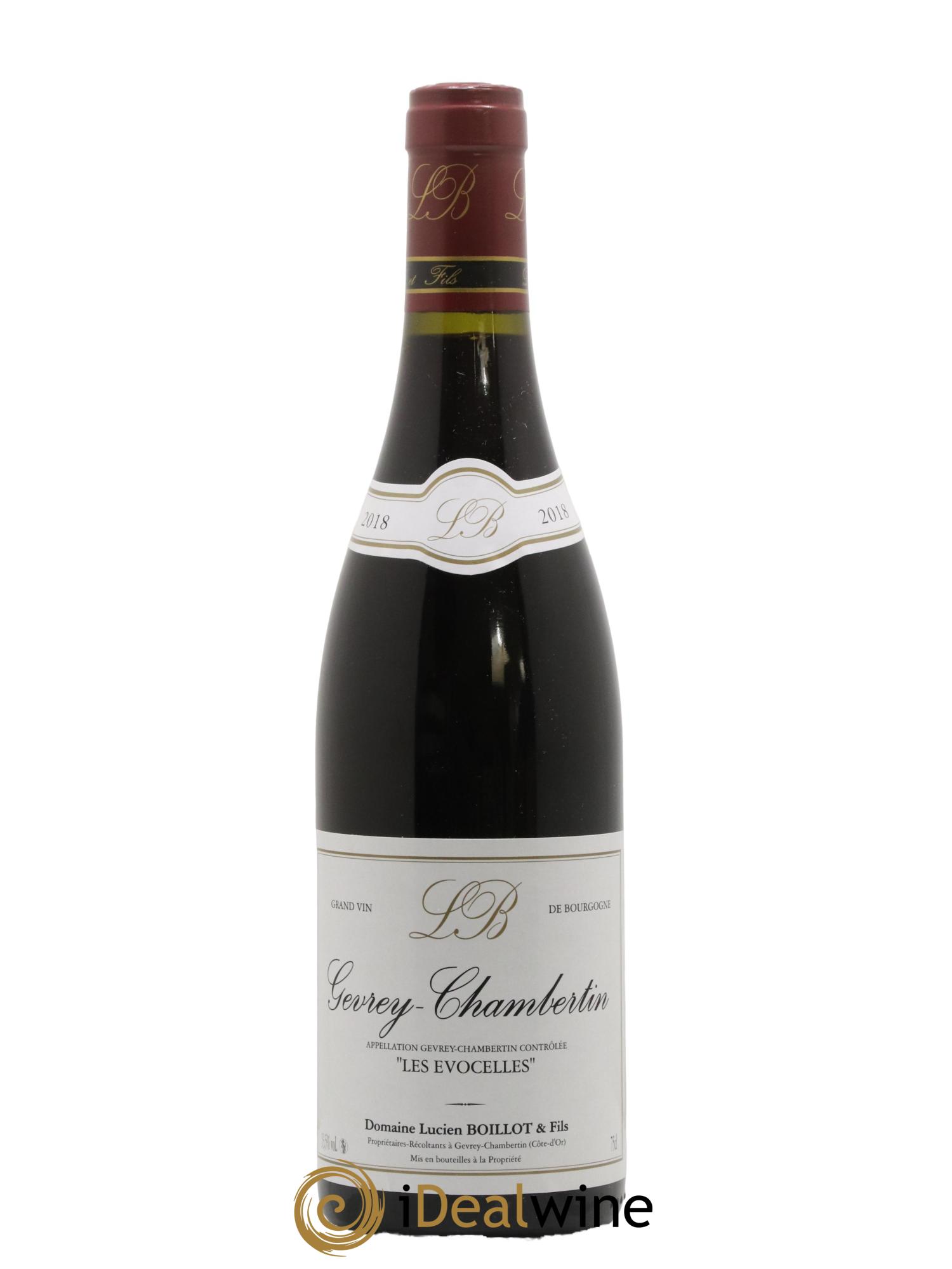 Gevrey-Chambertin Les Evocelles Lucien Boillot & Fils (Domaine) 2018 - Lot of 1 bottle - 0