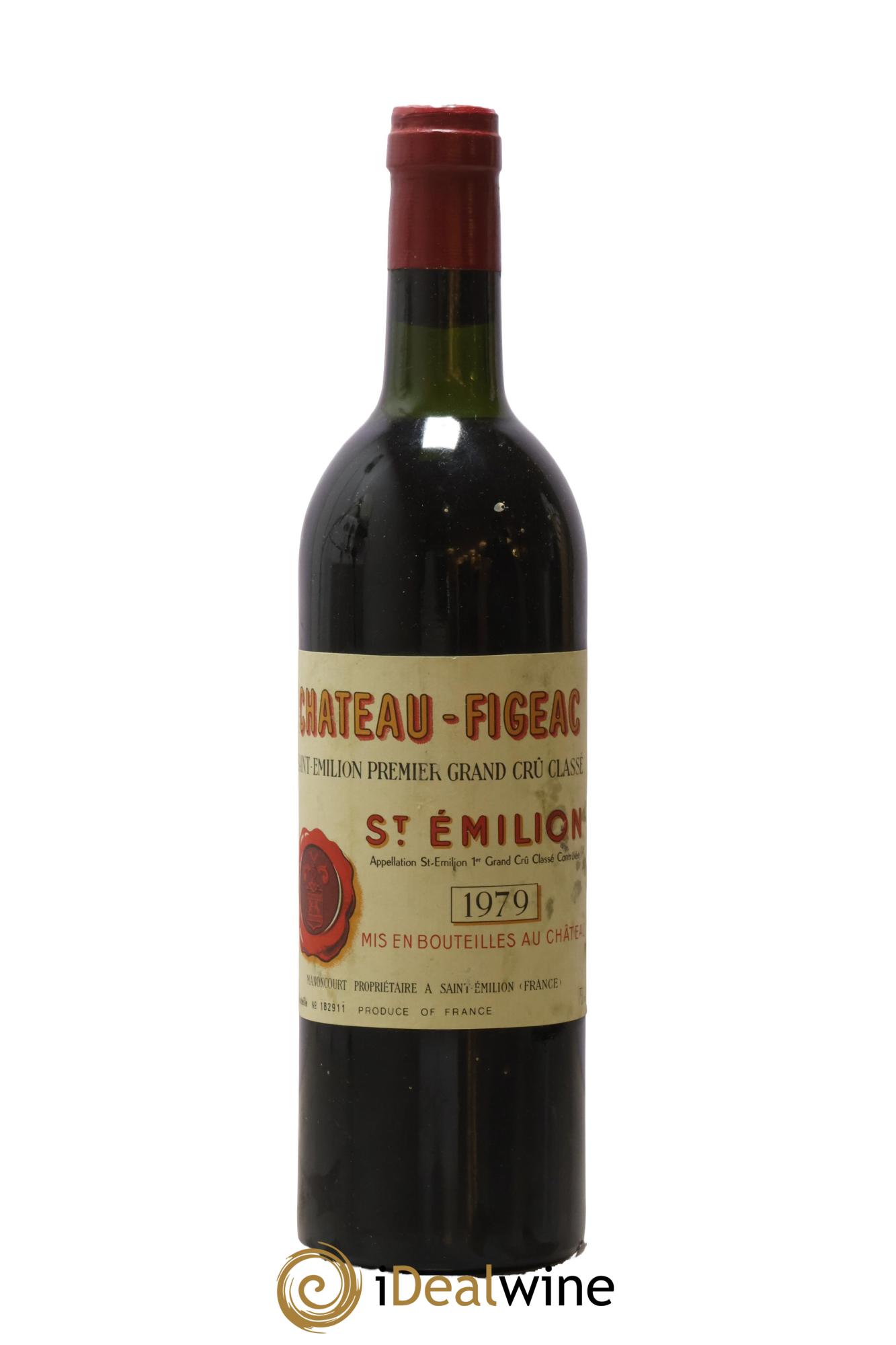 Château Figeac 1er Grand Cru Classé A 1979 - Lot of 1 bottle - 0