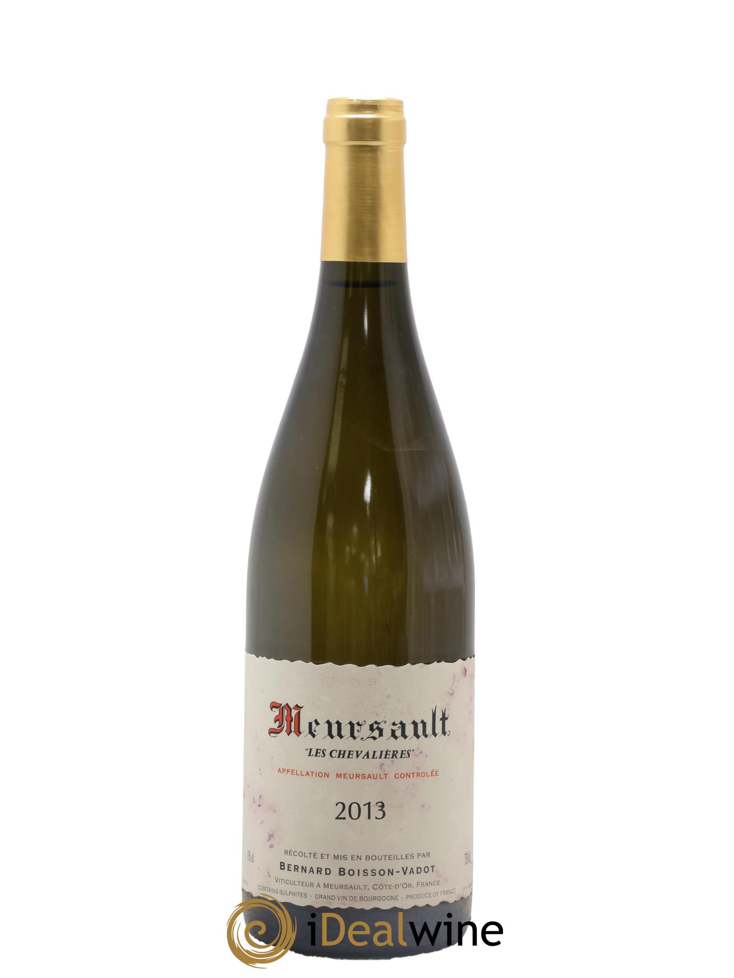 Meursault Les Chevalières Boisson-Vadot (Domaine) 2013 - Posten von 1 Flasche - 0