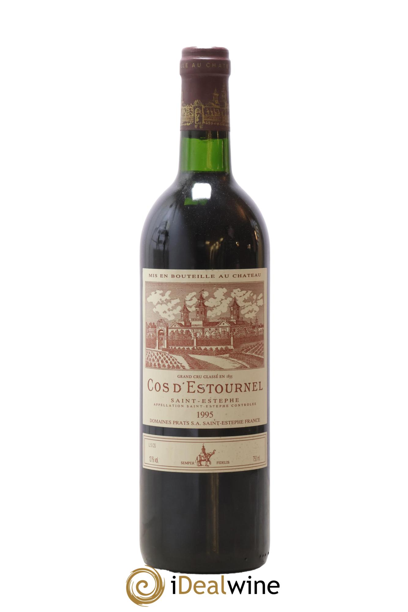 Cos d'Estournel 2ème Grand Cru Classé 1995 - Lotto di 1 bottiglia - 0