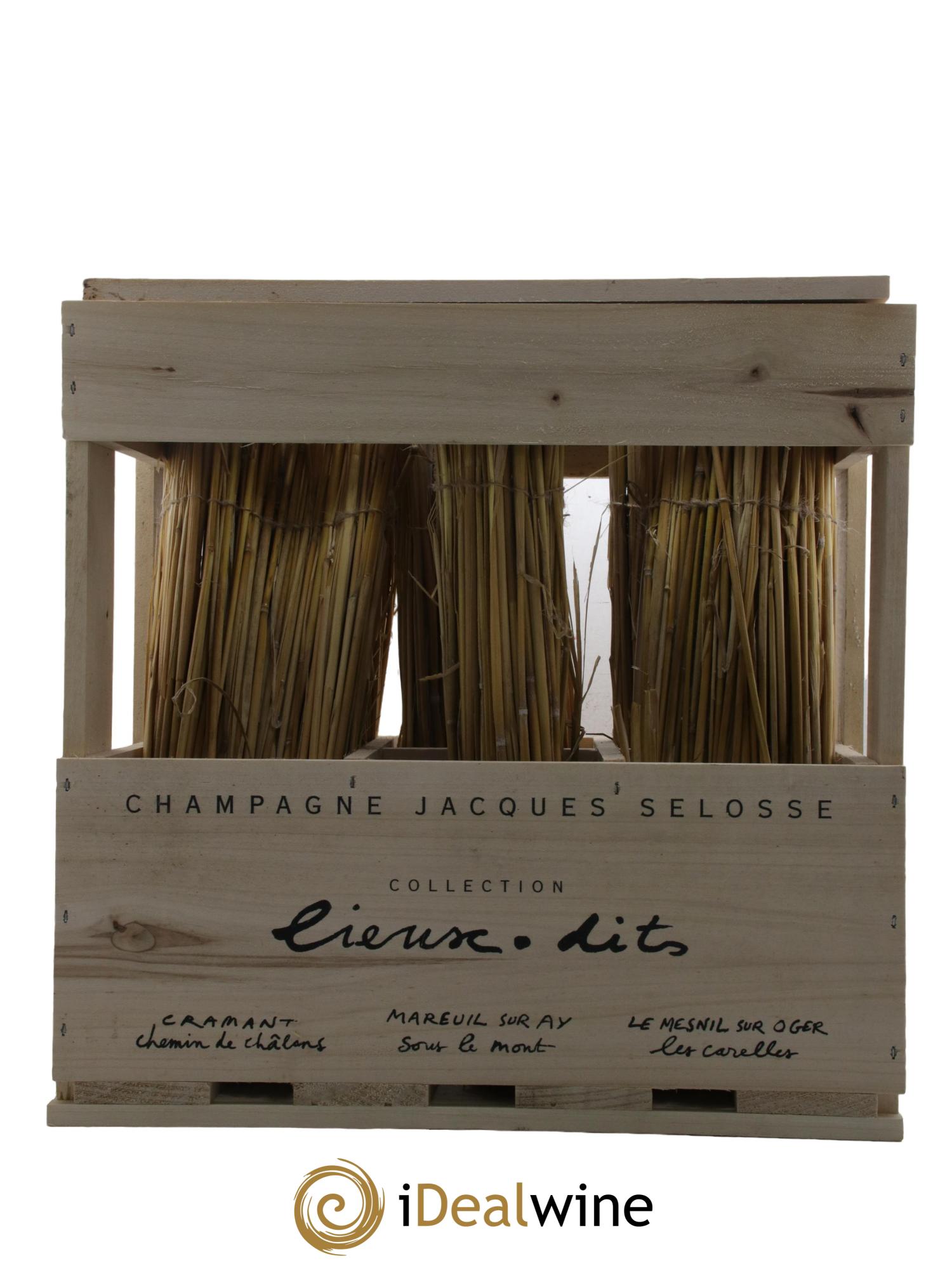 Caisse Collection Lieux-dits Jacques Selosse - Lot of 6 bottles - 1