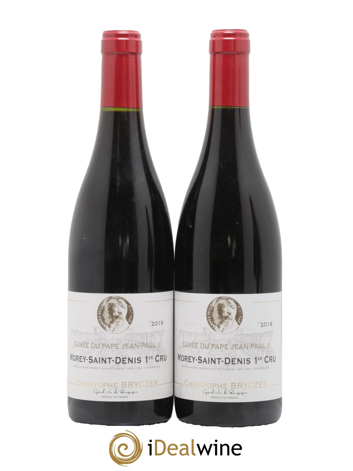 Morey Saint-Denis 1er Cru Cuvée Jean Paul Ii Christophe Bryczek 2019 - Lot of 2 bottles - 0