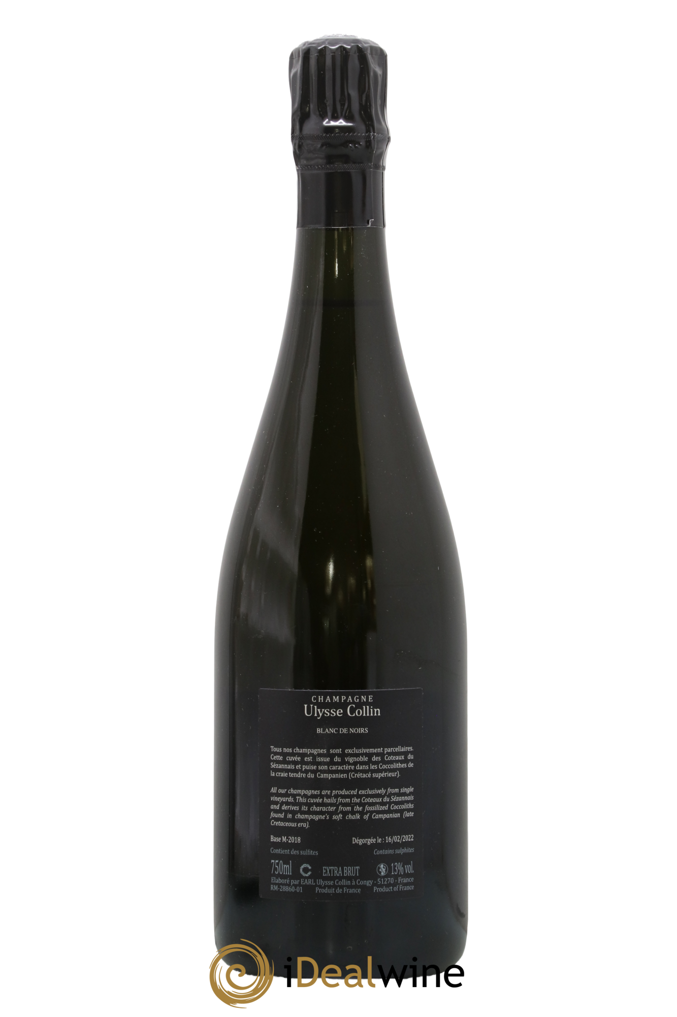 Les Maillons Blanc de Noirs Extra-Brut Ulysse Collin - Lot de 1 bouteille - 1