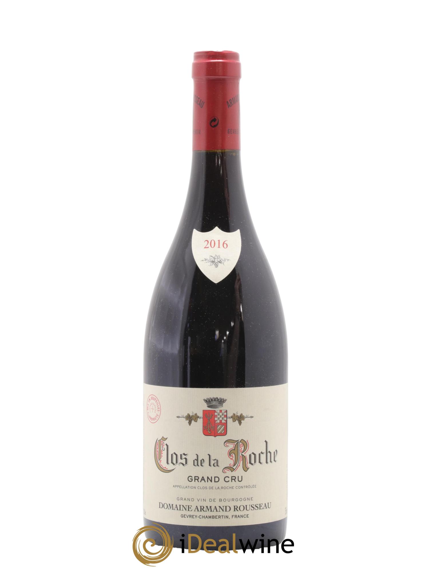 Clos de la Roche Grand Cru Armand Rousseau (Domaine) 2016 - Posten von 1 Flasche - 0