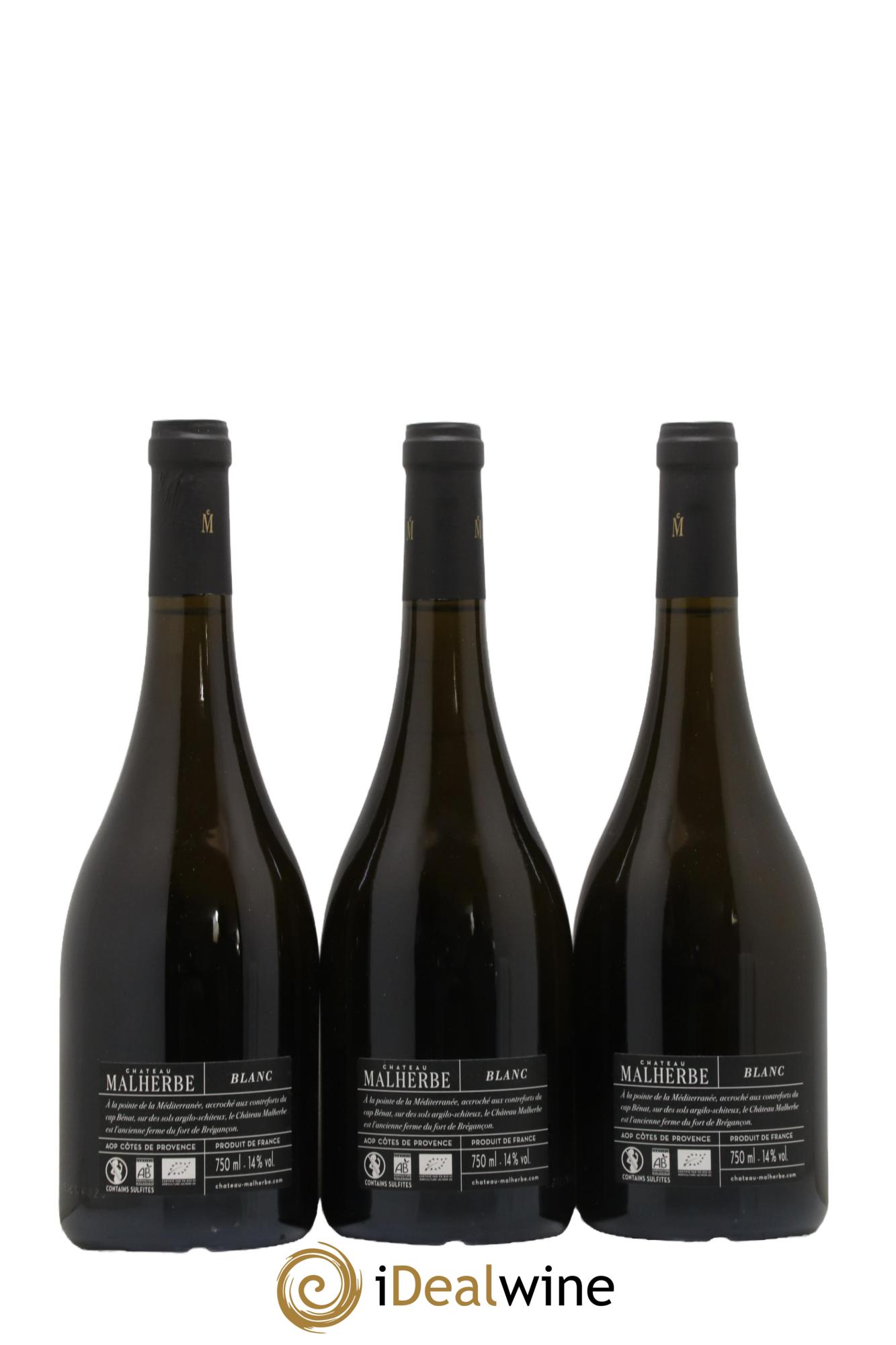 Côtes de Provence Chateau Malherbe 2020 - Lot de 3 bouteilles - 1