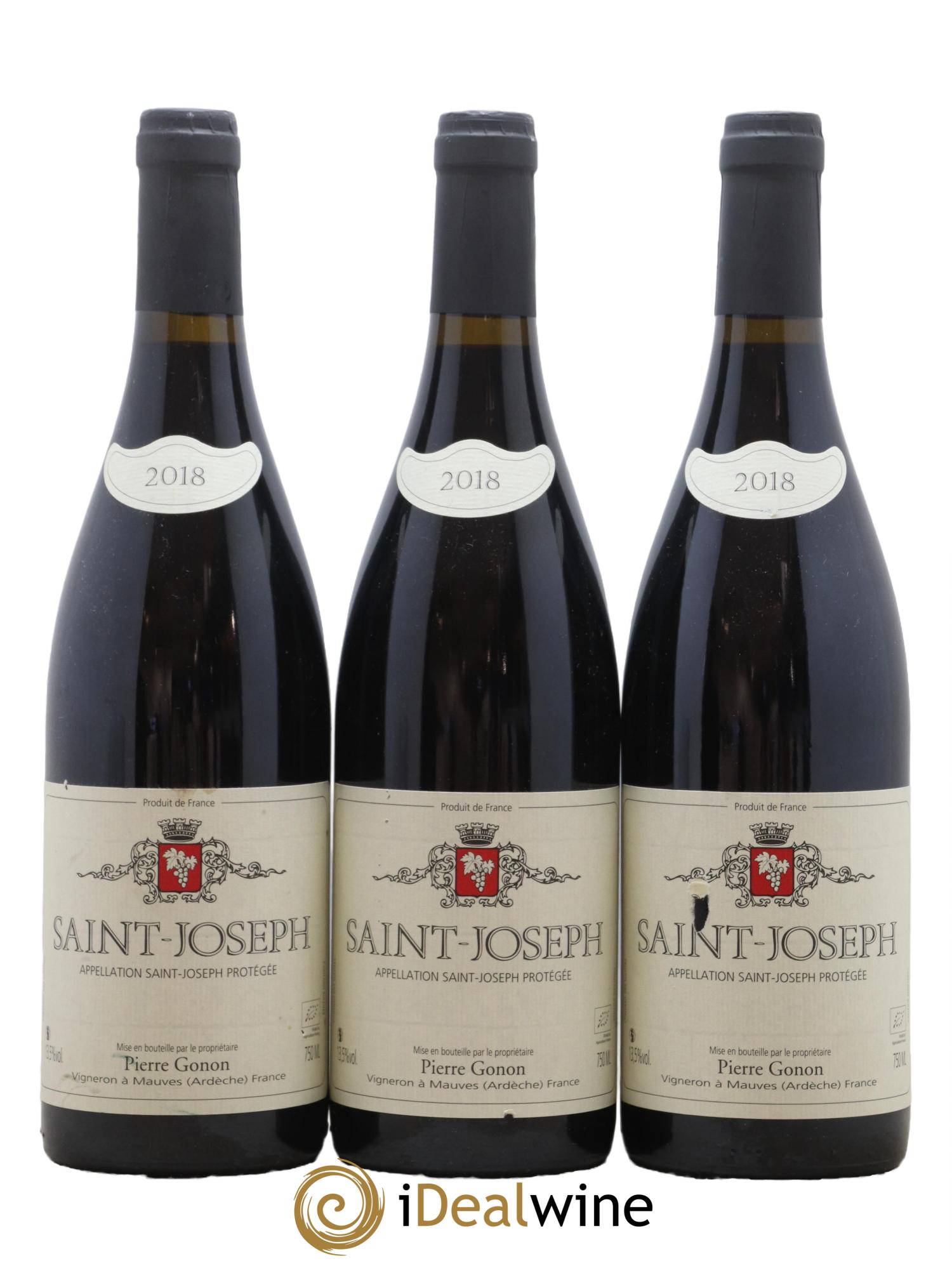 Saint-Joseph Gonon (Domaine) 2018 - Lot de 3 bouteilles - 0