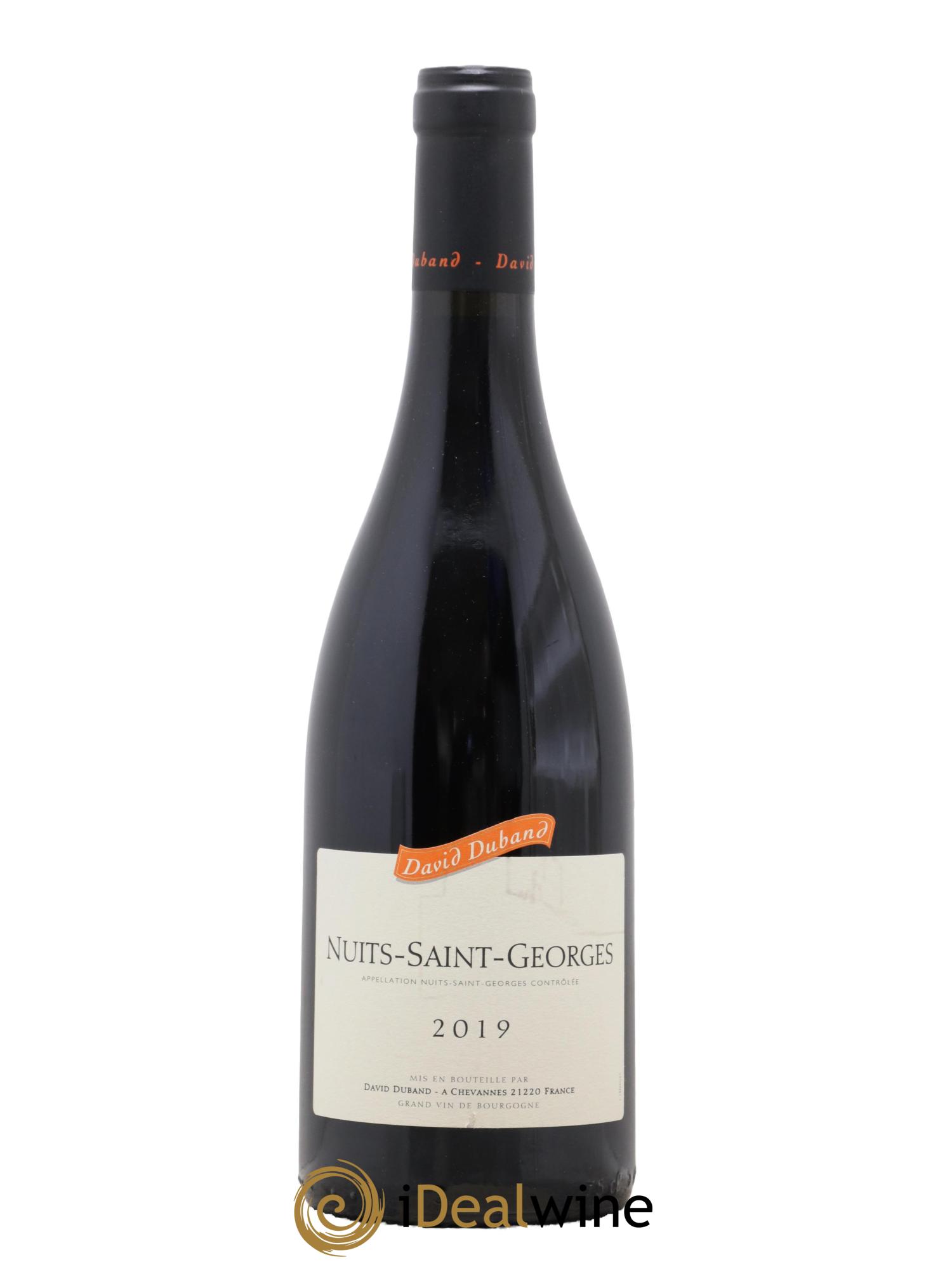 Nuits-Saint-Georges David Duband (Domaine) 2019 - Lot de 1 bouteille - 0