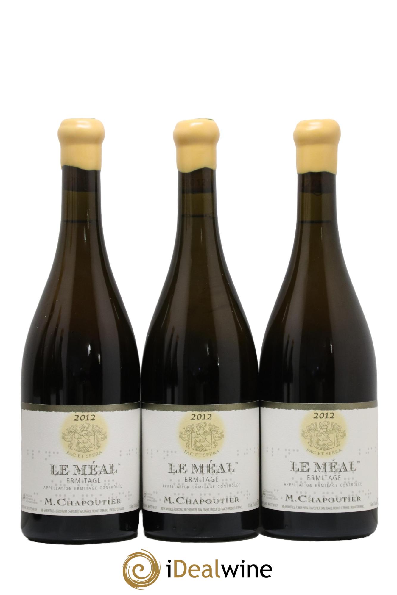 Hermitage Ermitage Le Méal Chapoutier 2012 - Lot de 6 bouteilles - 1