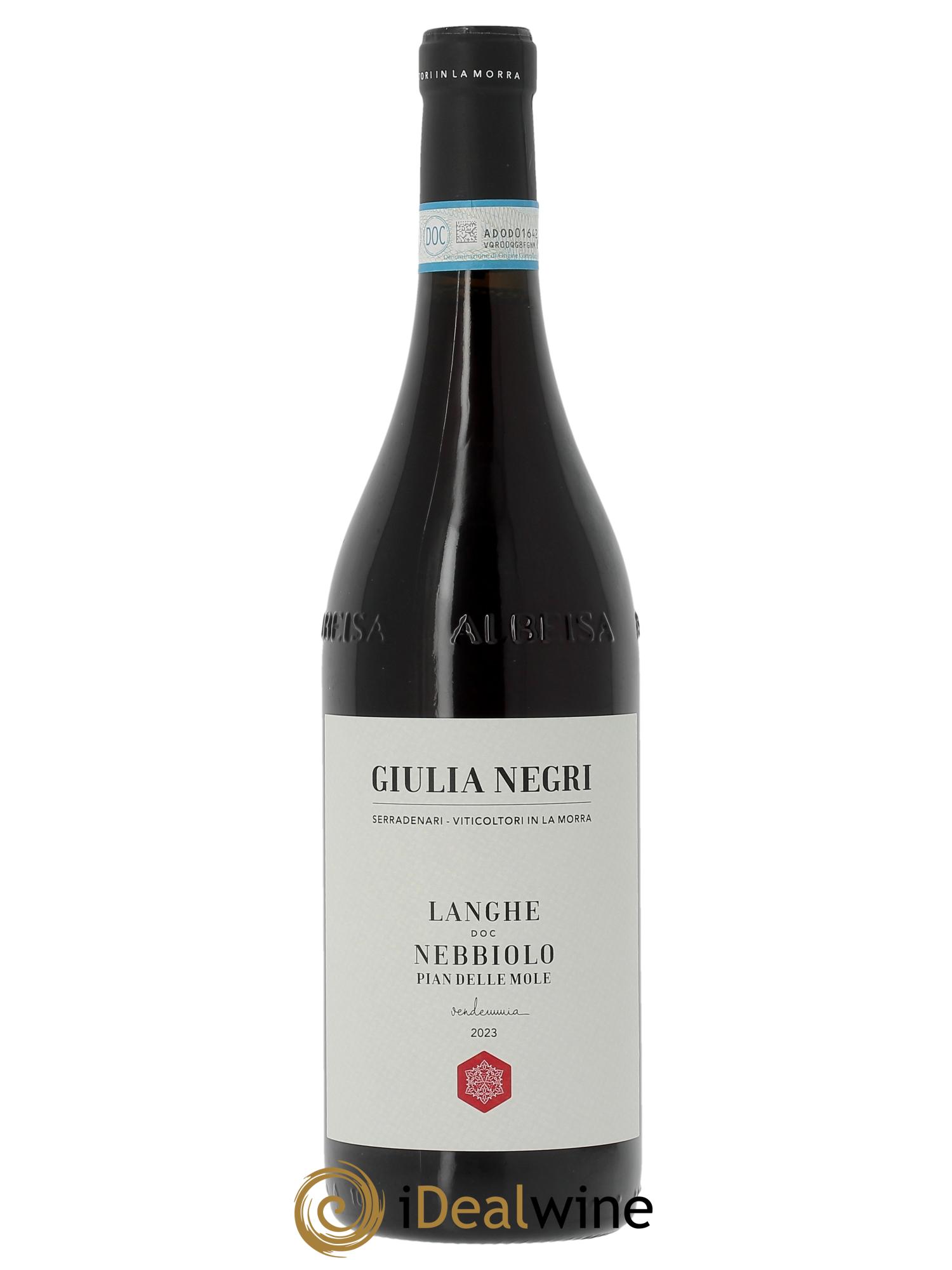 Langhe DOC Giulia Negri Nebbiolo  2023 - Lot de 1 bouteille - 0