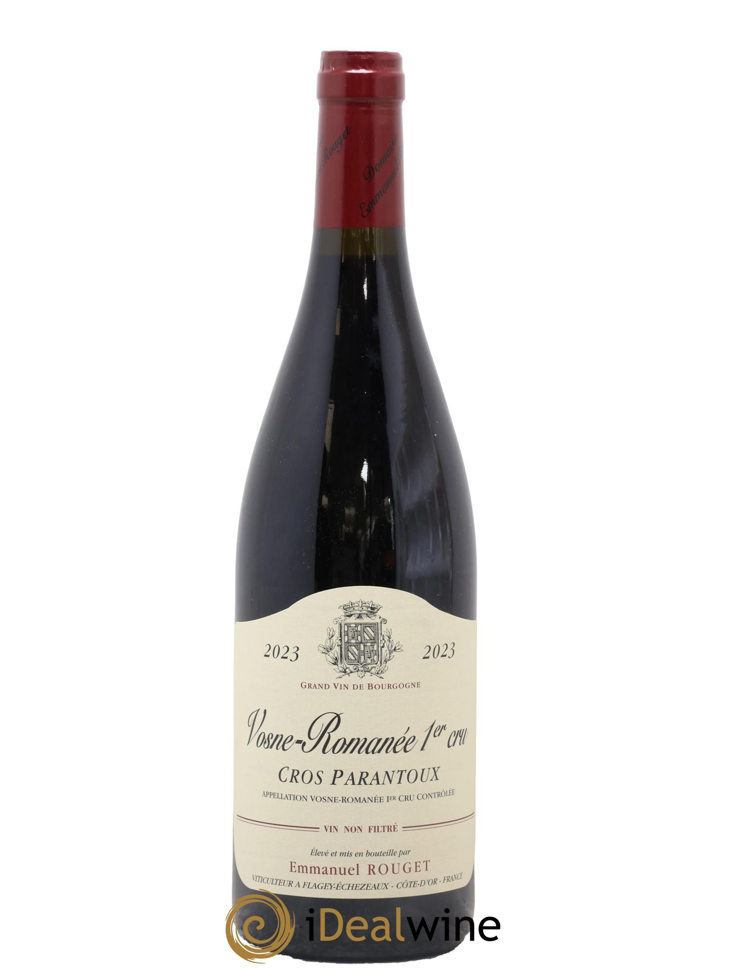 Vosne-Romanée 1er Cru Cros Parantoux Emmanuel Rouget 2023 - Posten von 1 Flasche - 0