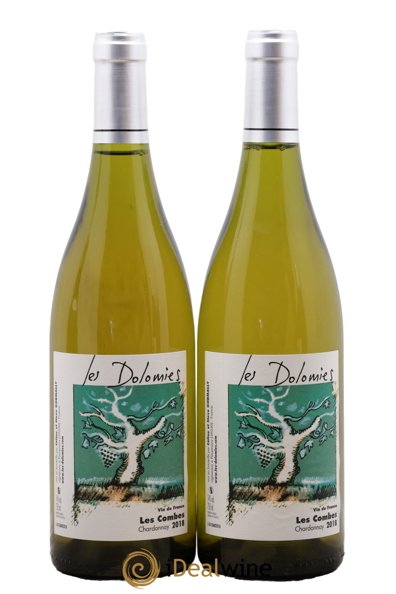 Vin de France Les Combes Tout Les Dolomies 2018 - Lot de 2 bouteilles - 0