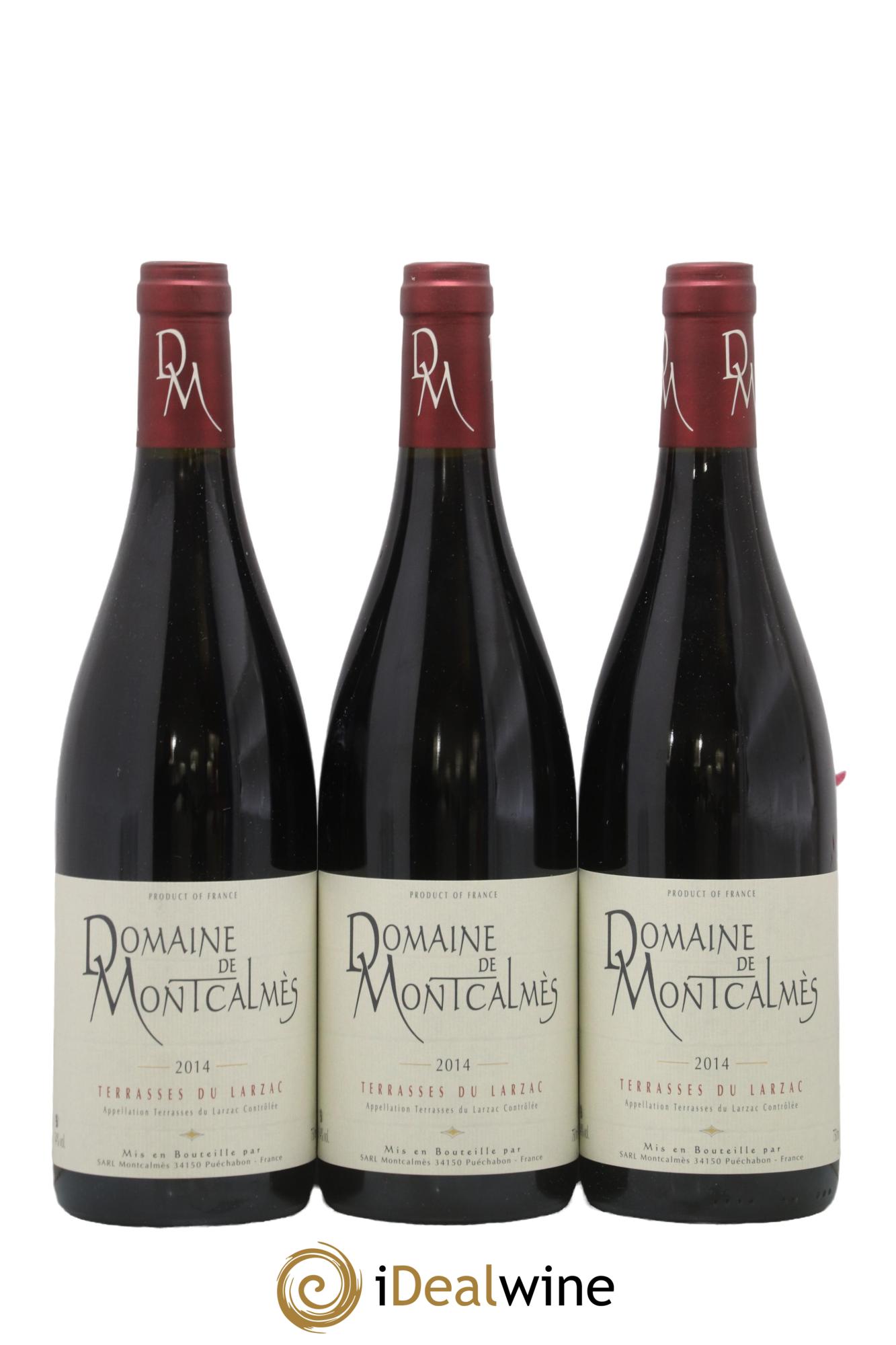 Coteaux du Languedoc Domaine de Montcalmès Frédéric Pourtalié 2014 - Lotto di 3 bottiglie - 0