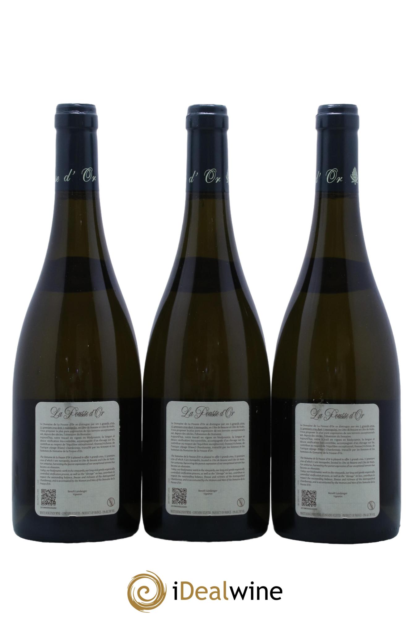Chevalier-Montrachet Grand Cru La Pousse d'Or  2017 - Lot of 3 bottles - 2