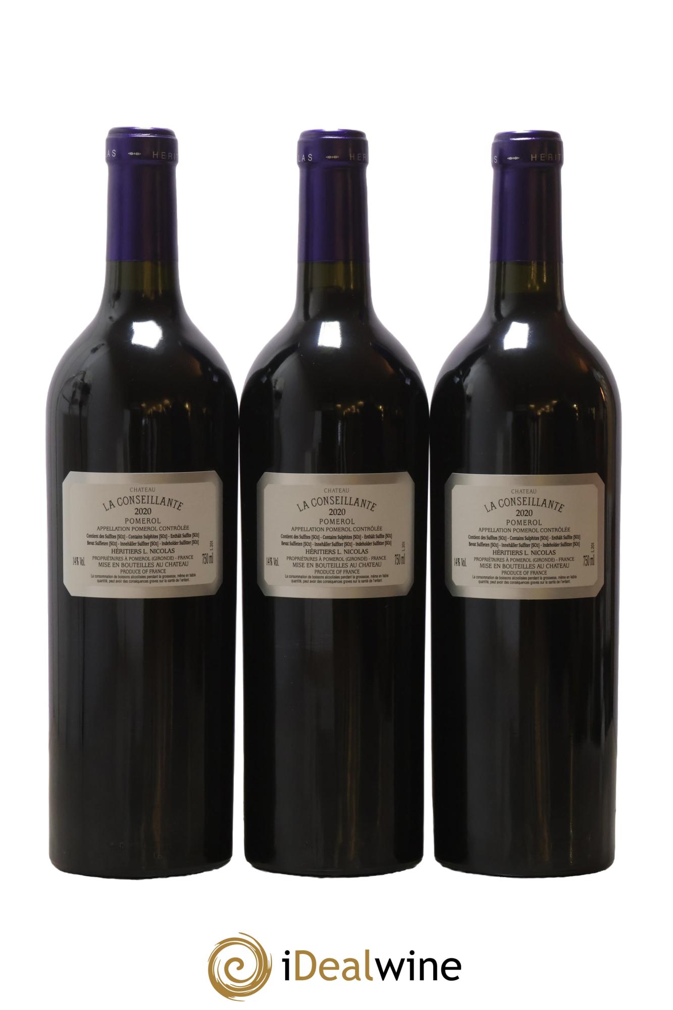 Château la Conseillante 2020 - Posten von 6 Flaschen - 4