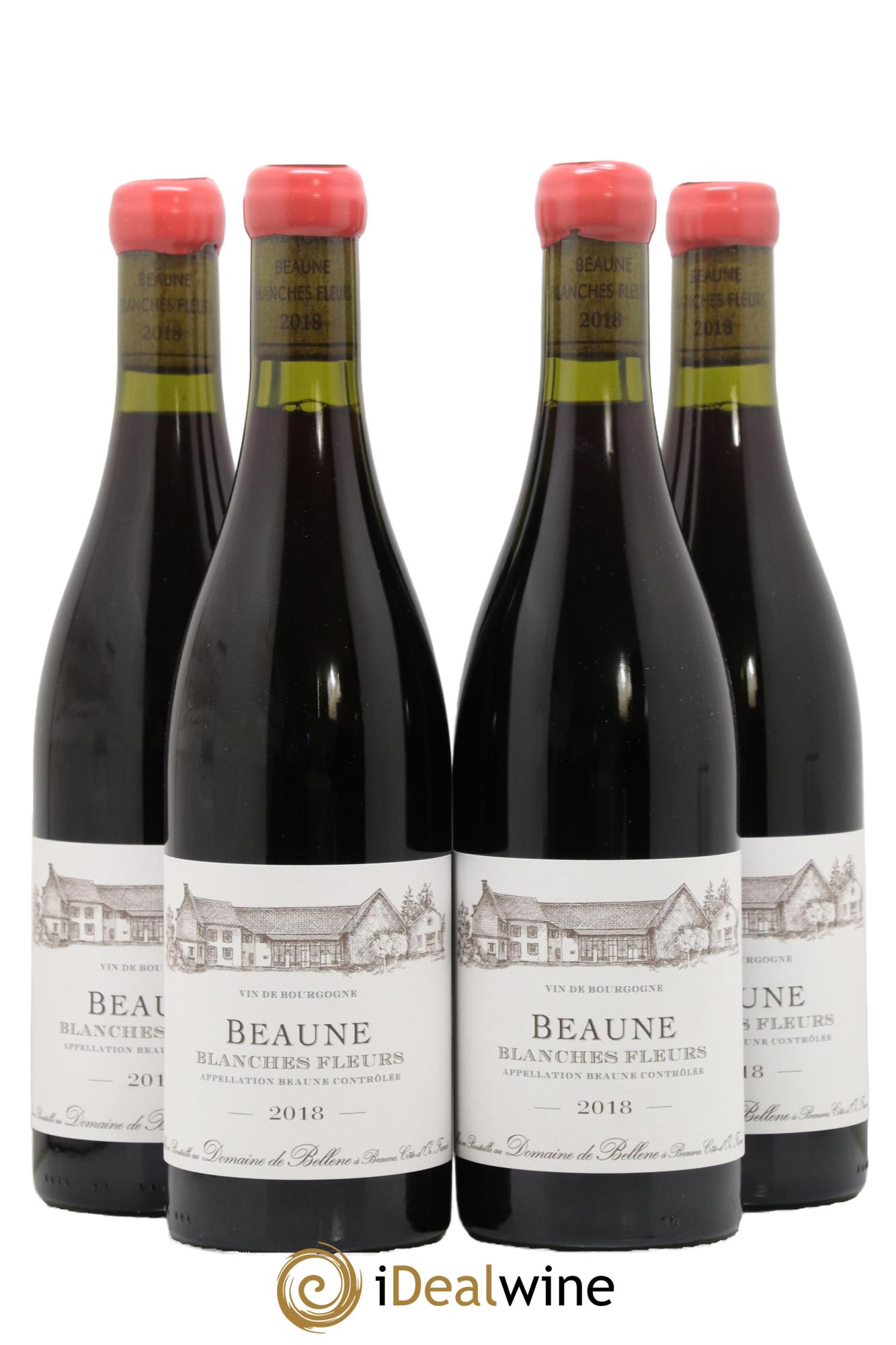 Beaune Blanche Fleur Bellène 2018 - Posten von 4 Flaschen - 0