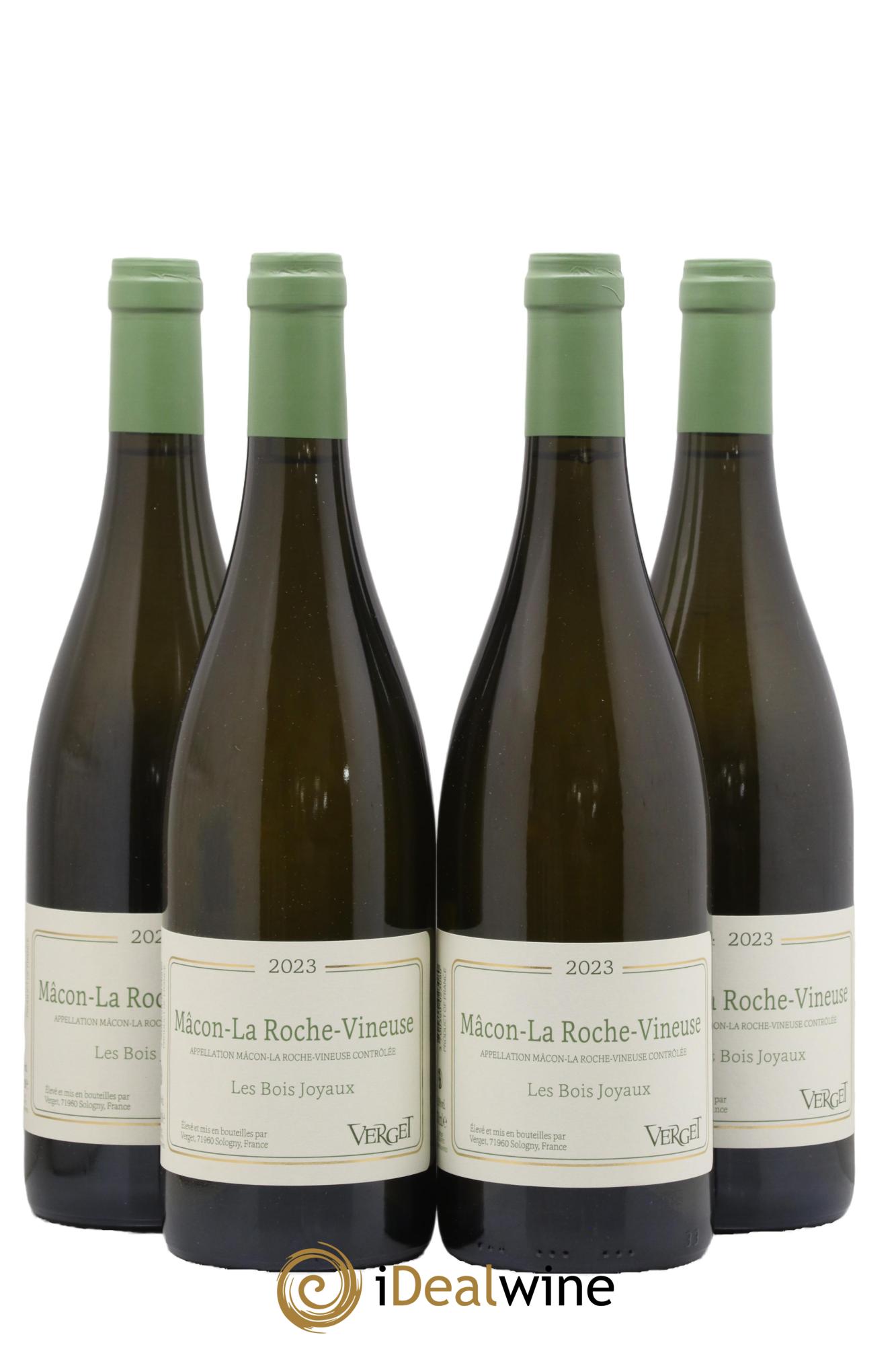 Mâcon La Roche Vineuse Verget Les Bois Joyaux 2023 - Lot de 4 bouteilles - 0
